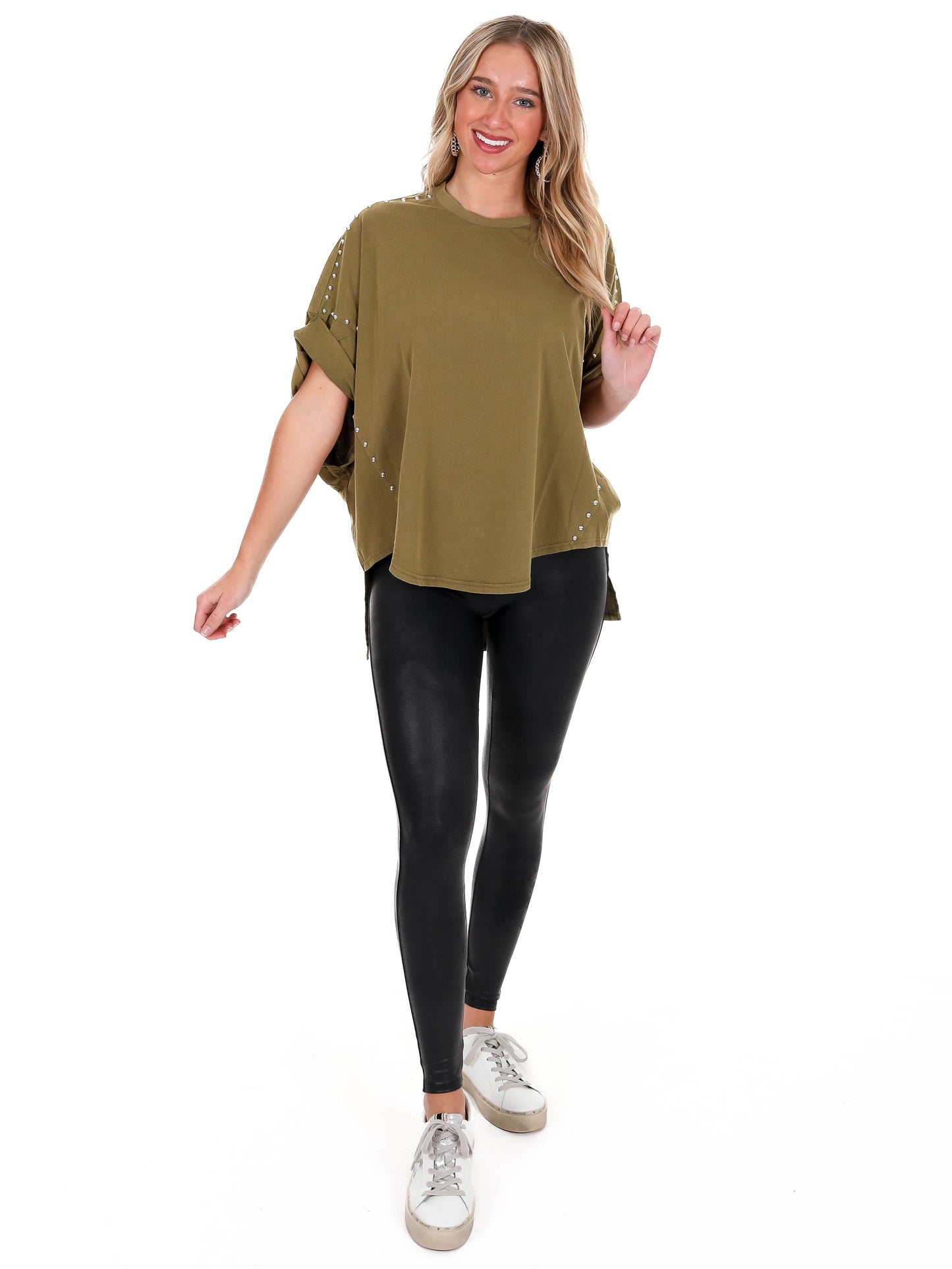 Right Now Studded Top