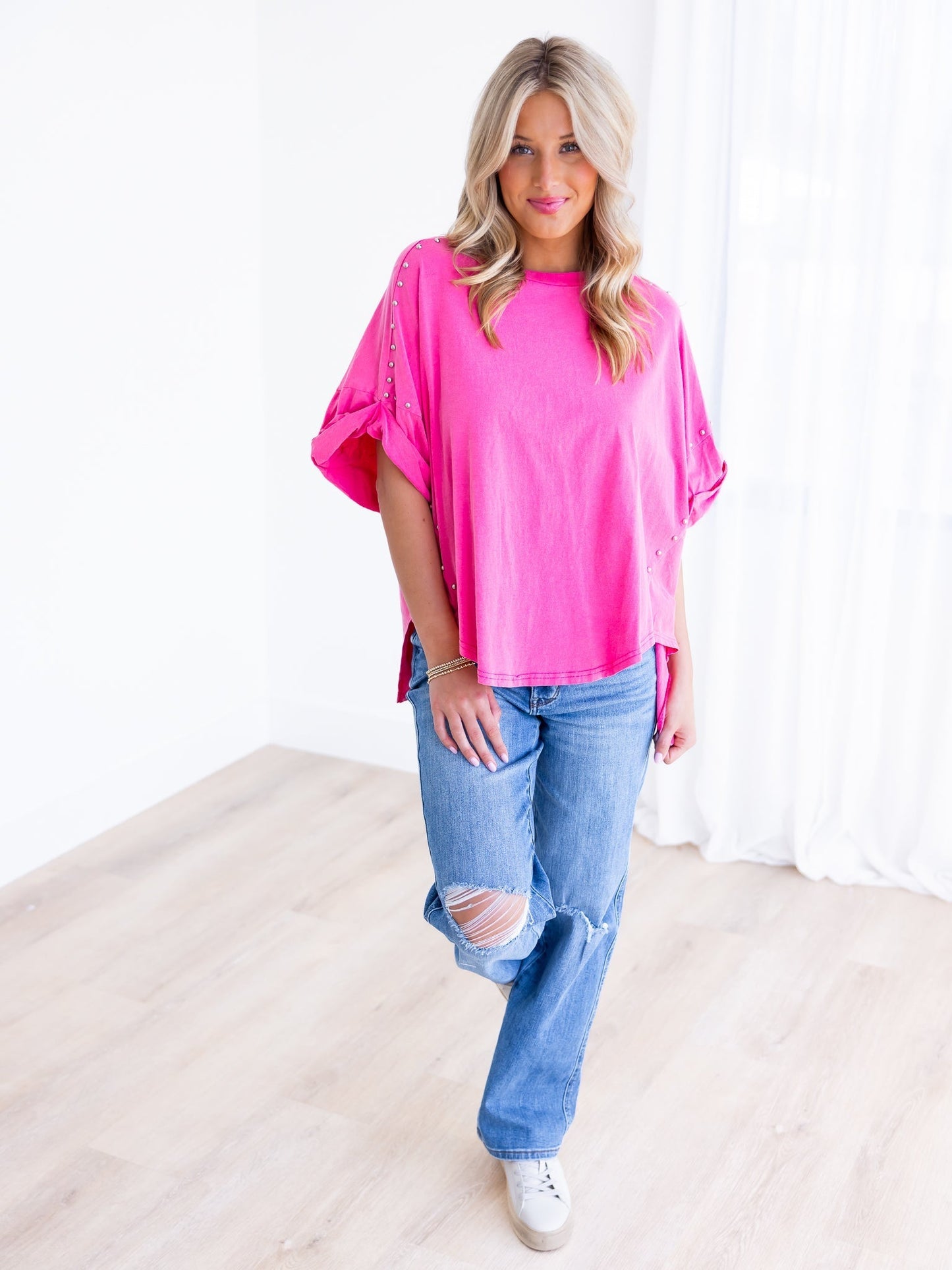 Right Now Studded Top