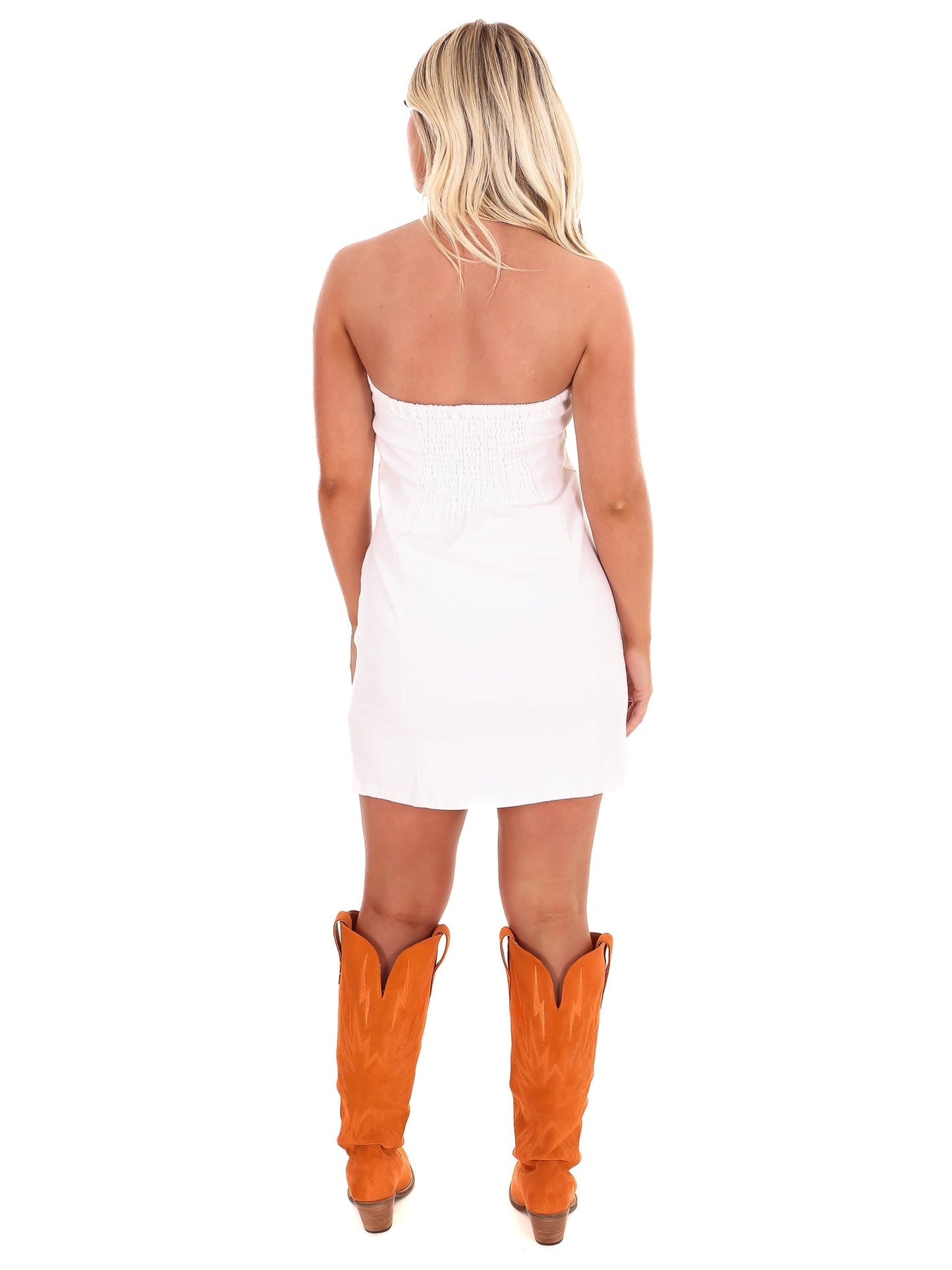 Tennessee Bound Denim Mini Dress