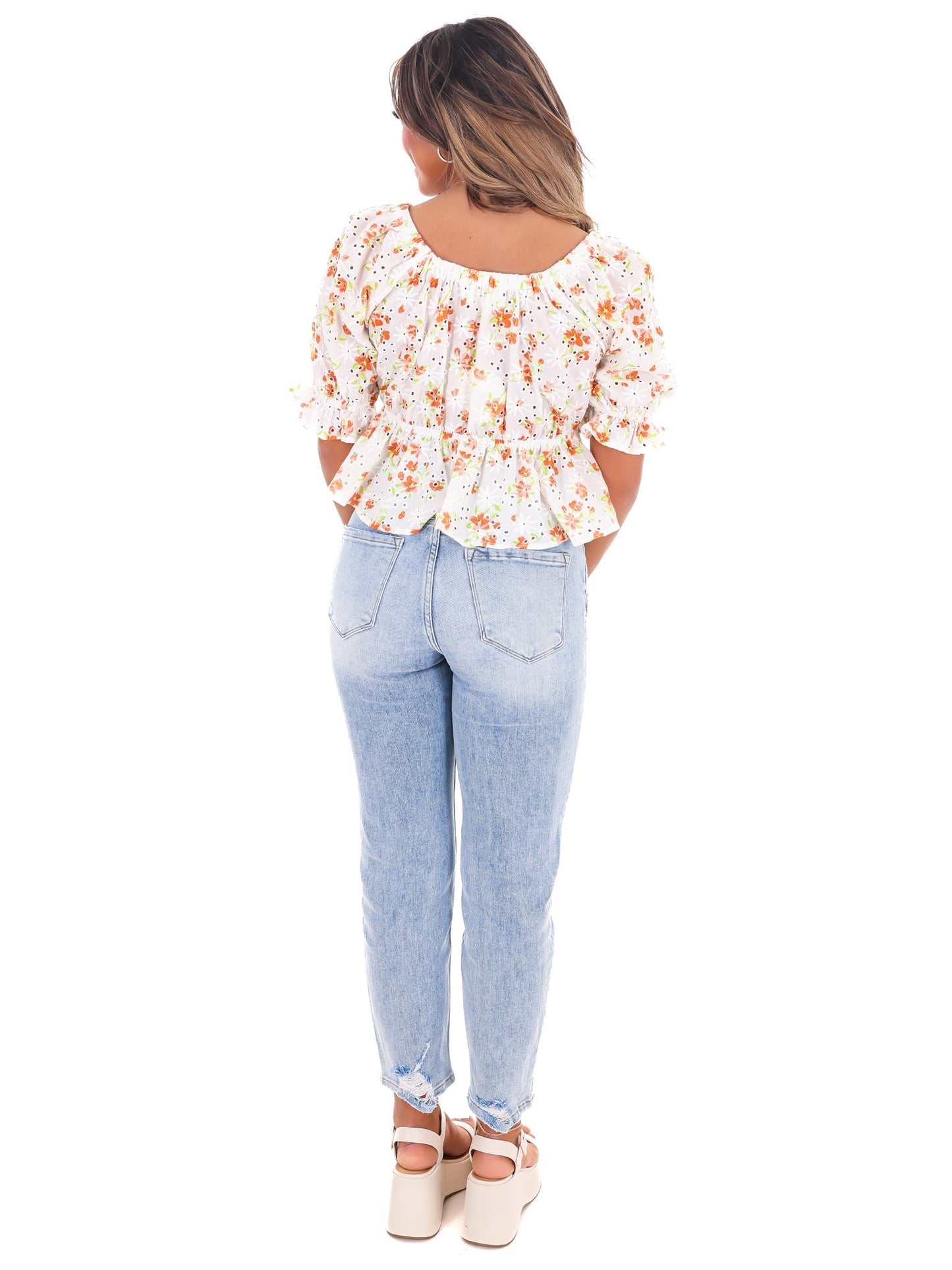 Every Single Time Floral Top