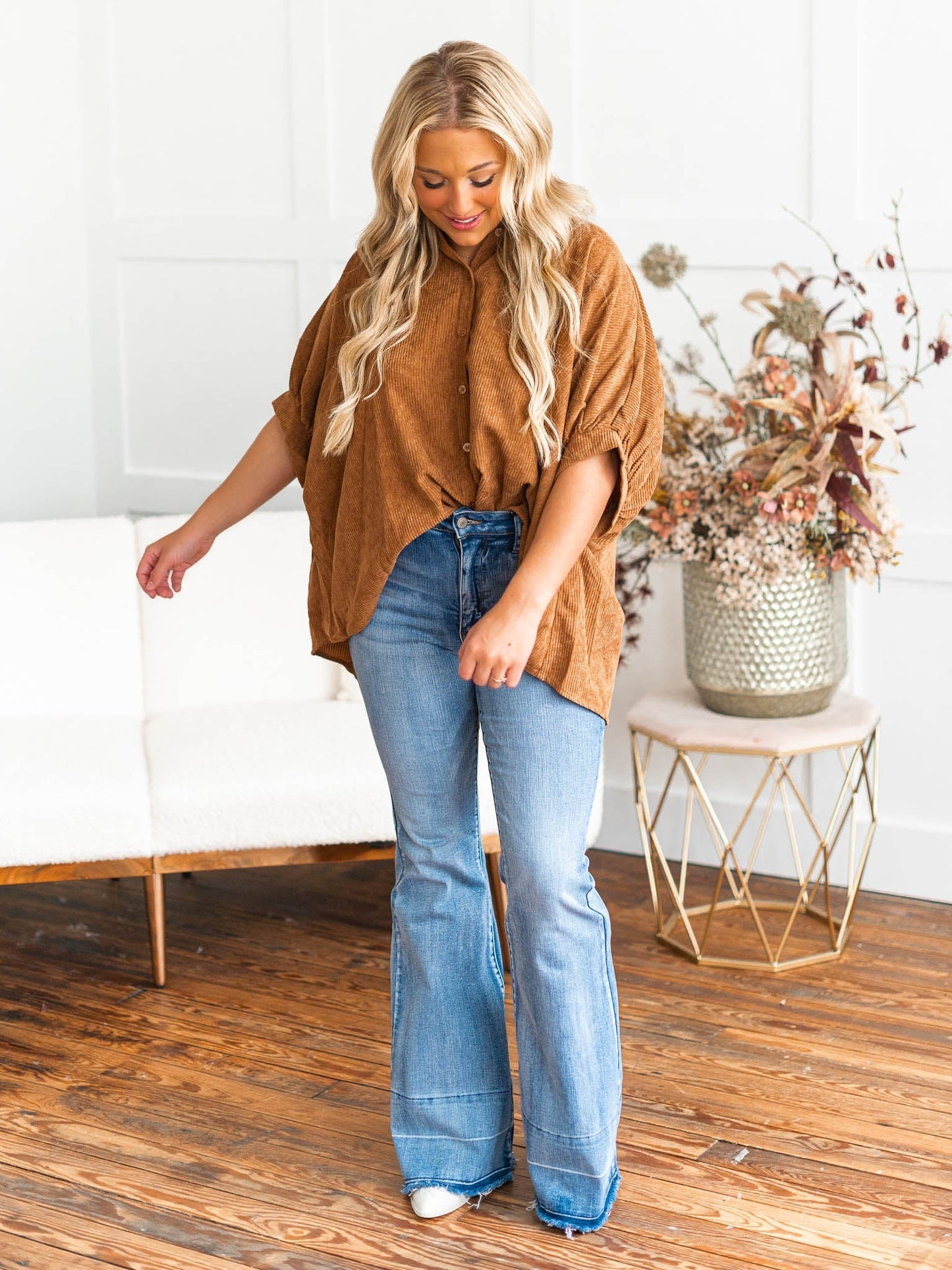 Love You Back Corduroy Top