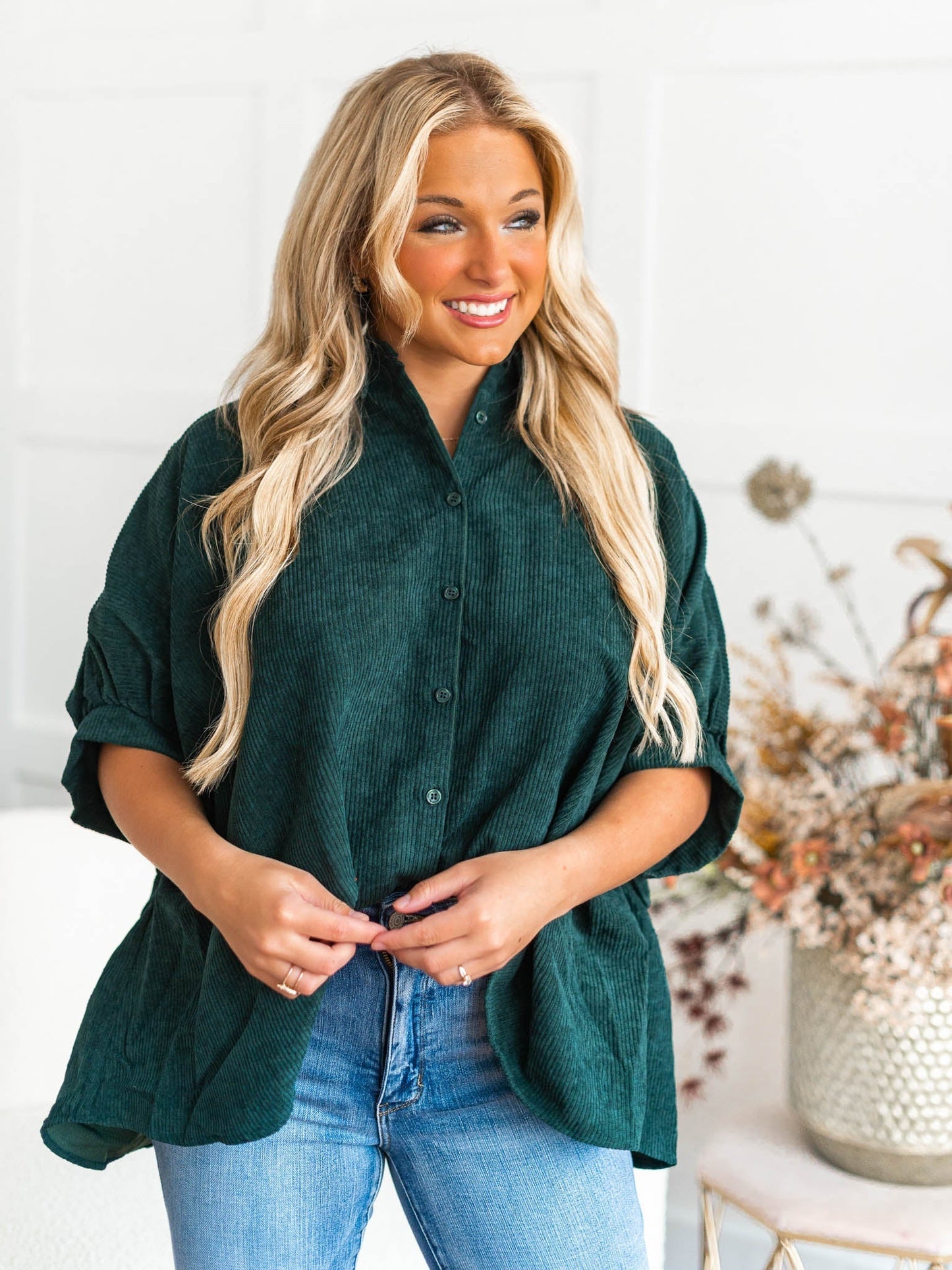 Love You Back Corduroy Top