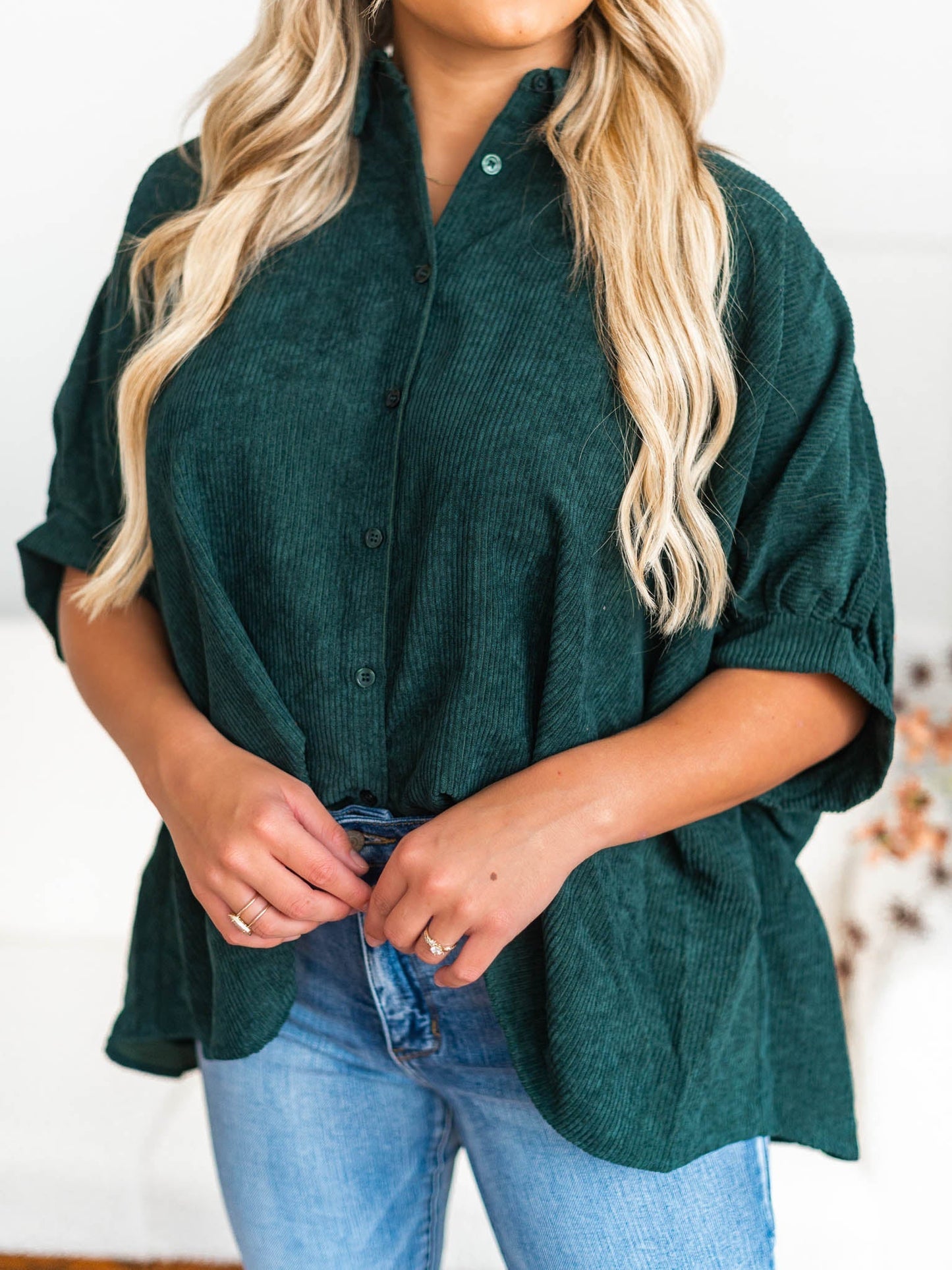 Love You Back Corduroy Top