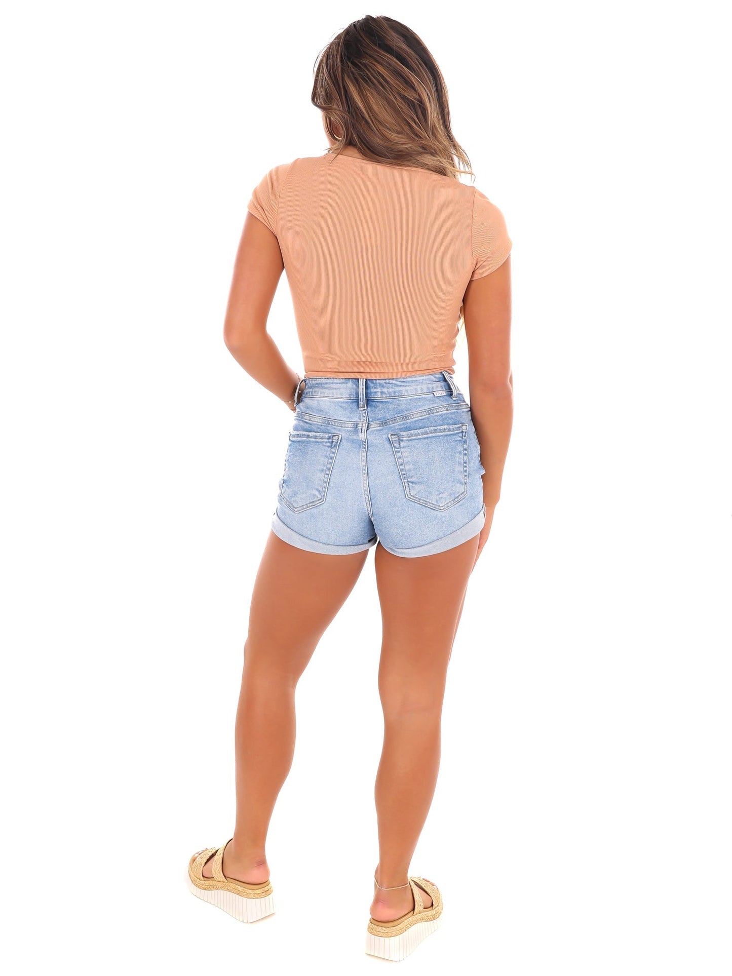 Good Hearted Ribbed Bodysuit