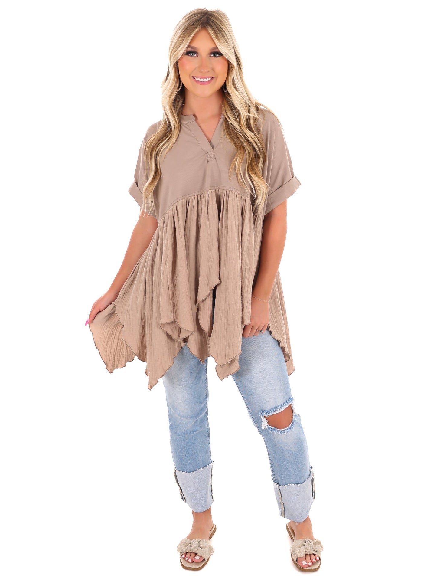 One and Only Babydoll Top