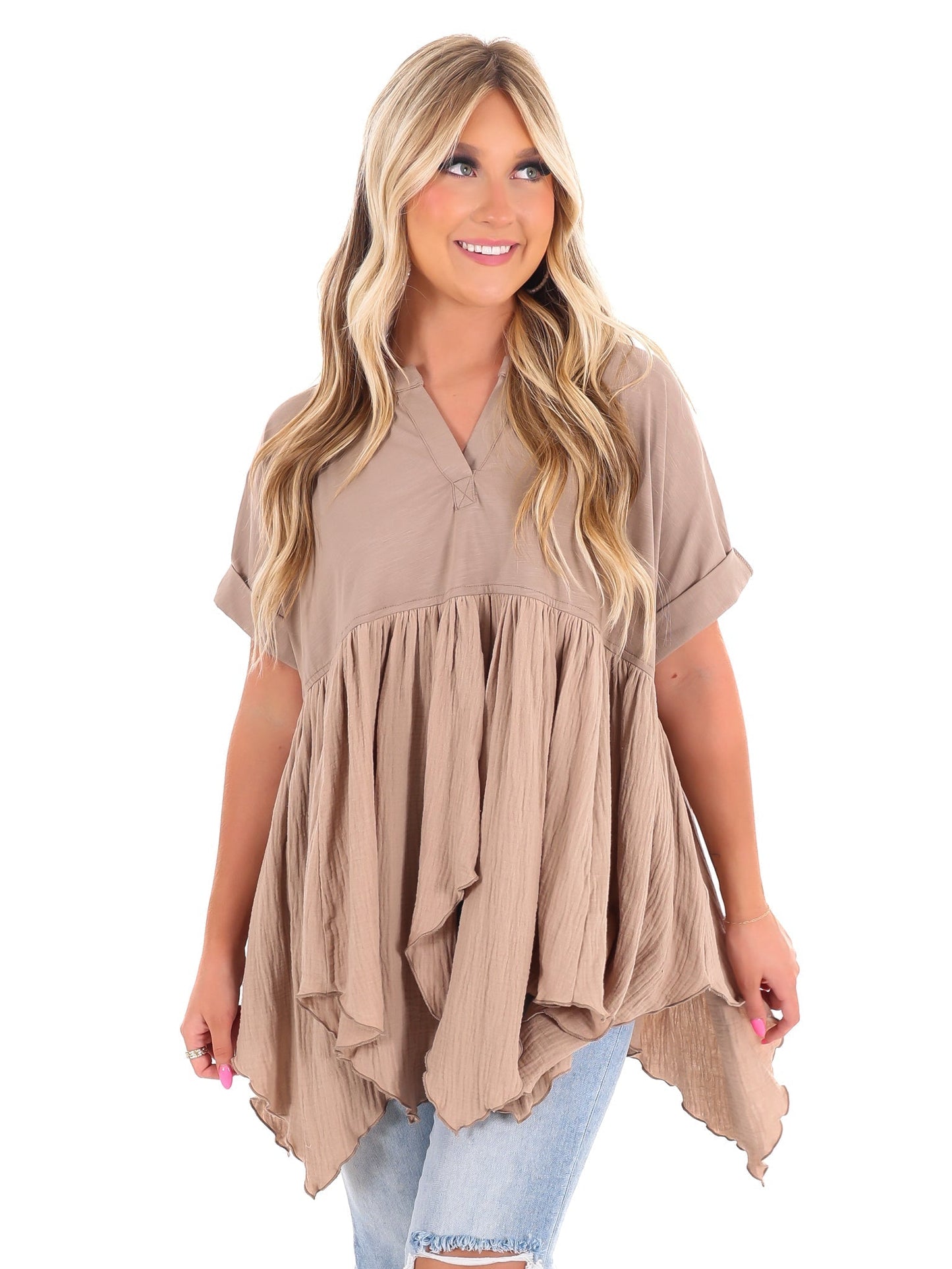 One and Only Babydoll Top