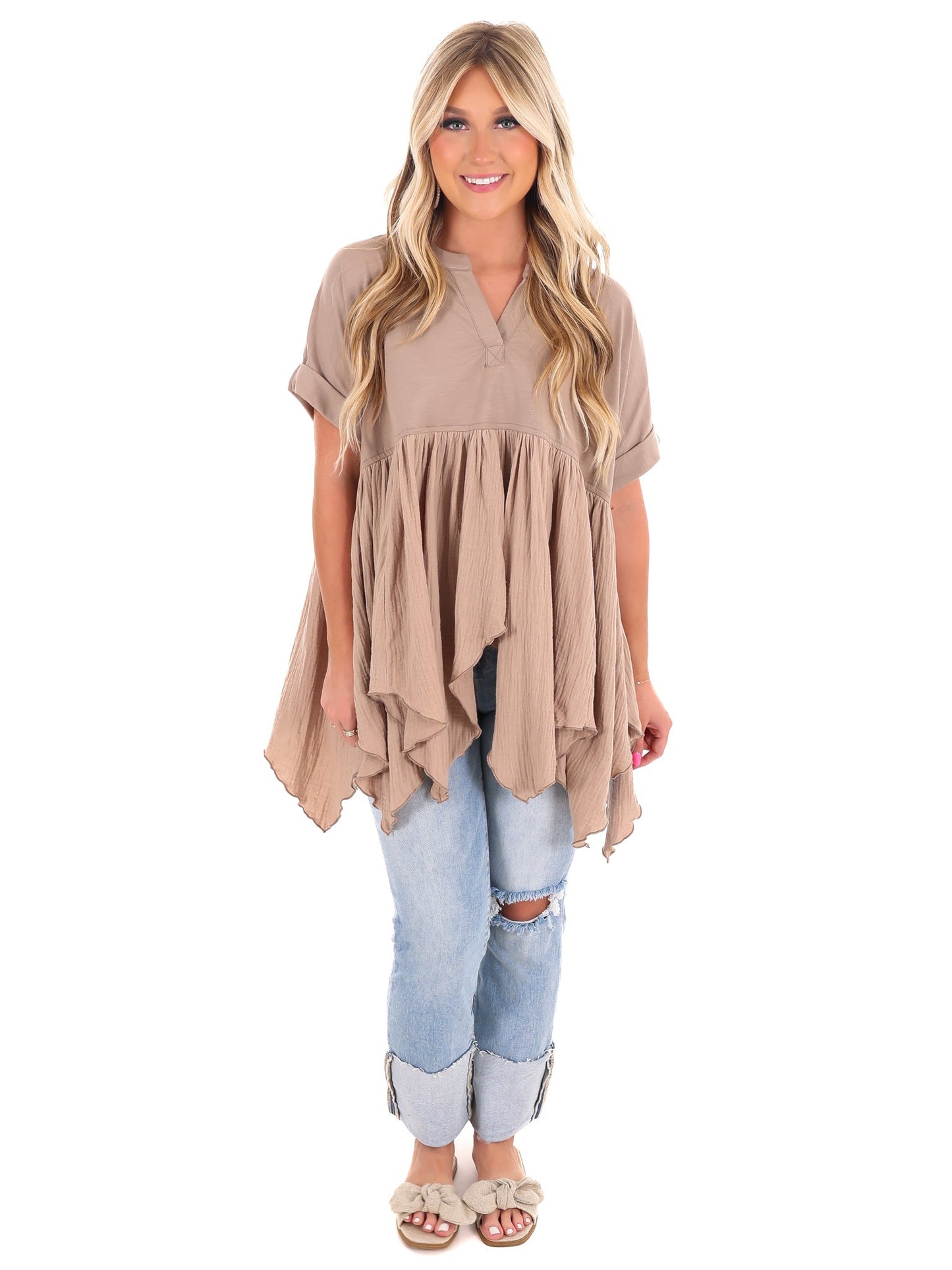 One and Only Babydoll Top