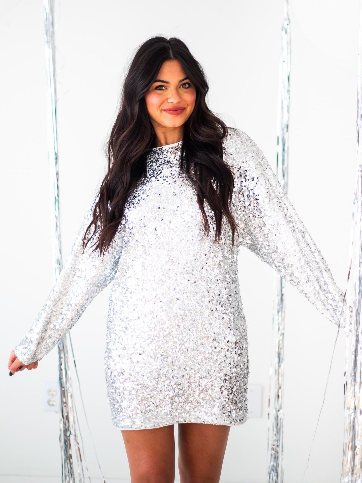 Don't Lose Your Sparkle Sequin Dress
