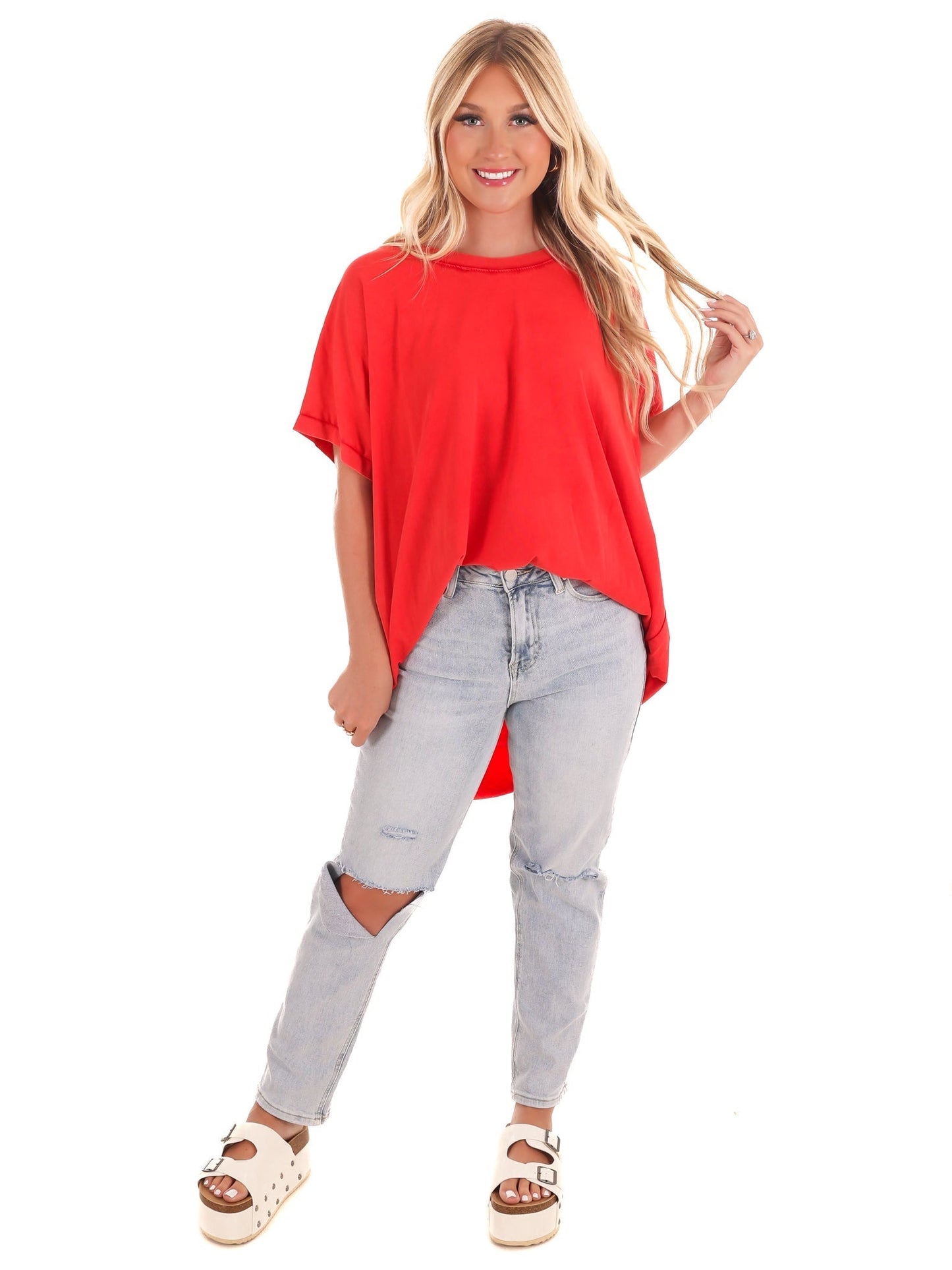 Timeless Trend High Low Top