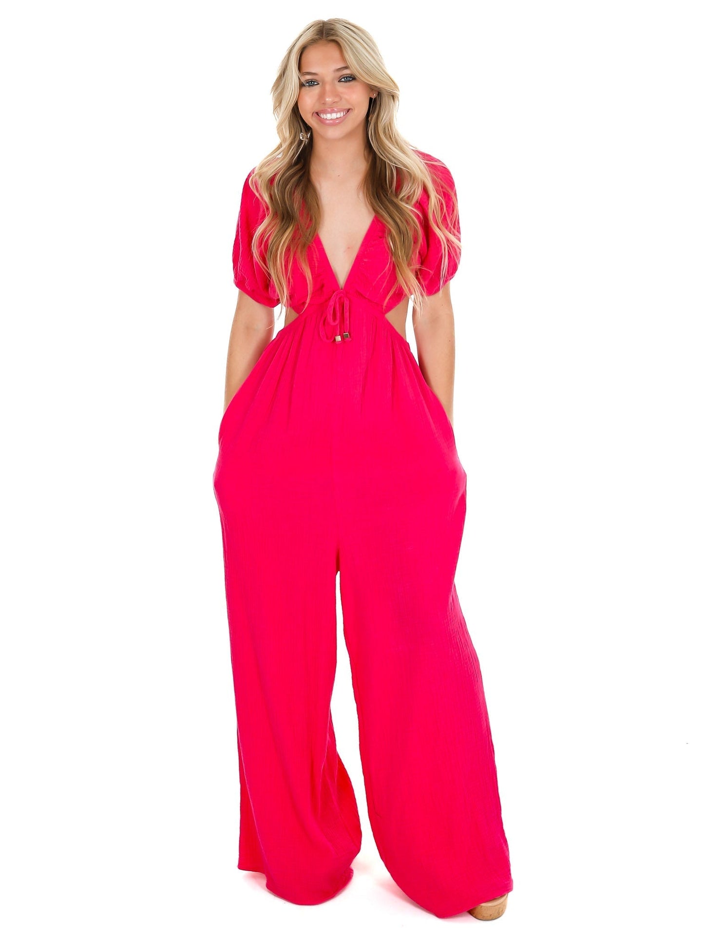 Take Your Chance Cut Out Jumpsuit