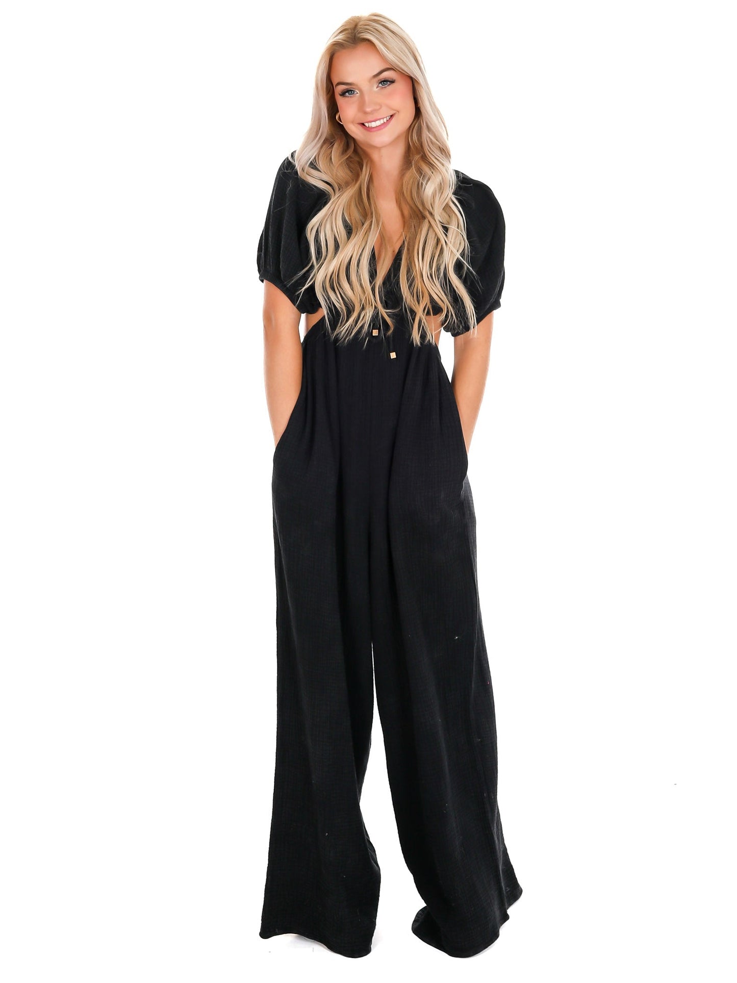 Take Your Chance Cut Out Jumpsuit