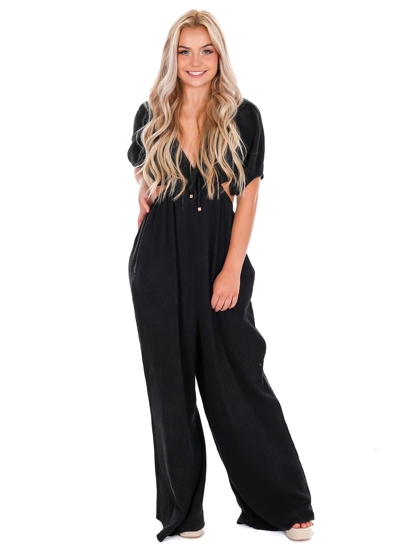 Take Your Chance Cut Out Jumpsuit