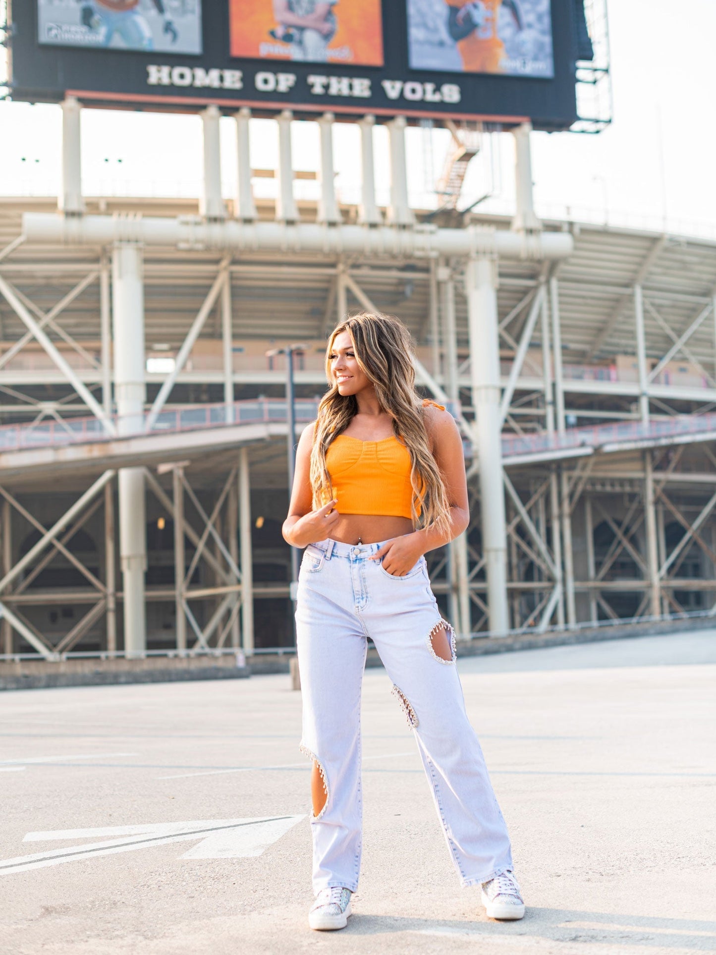 Kick Off Crop Top