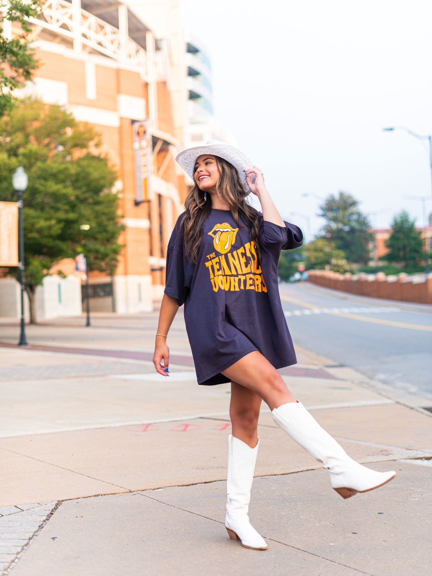 Rolling Stones Tennessee Vols Dazed One Size Tee