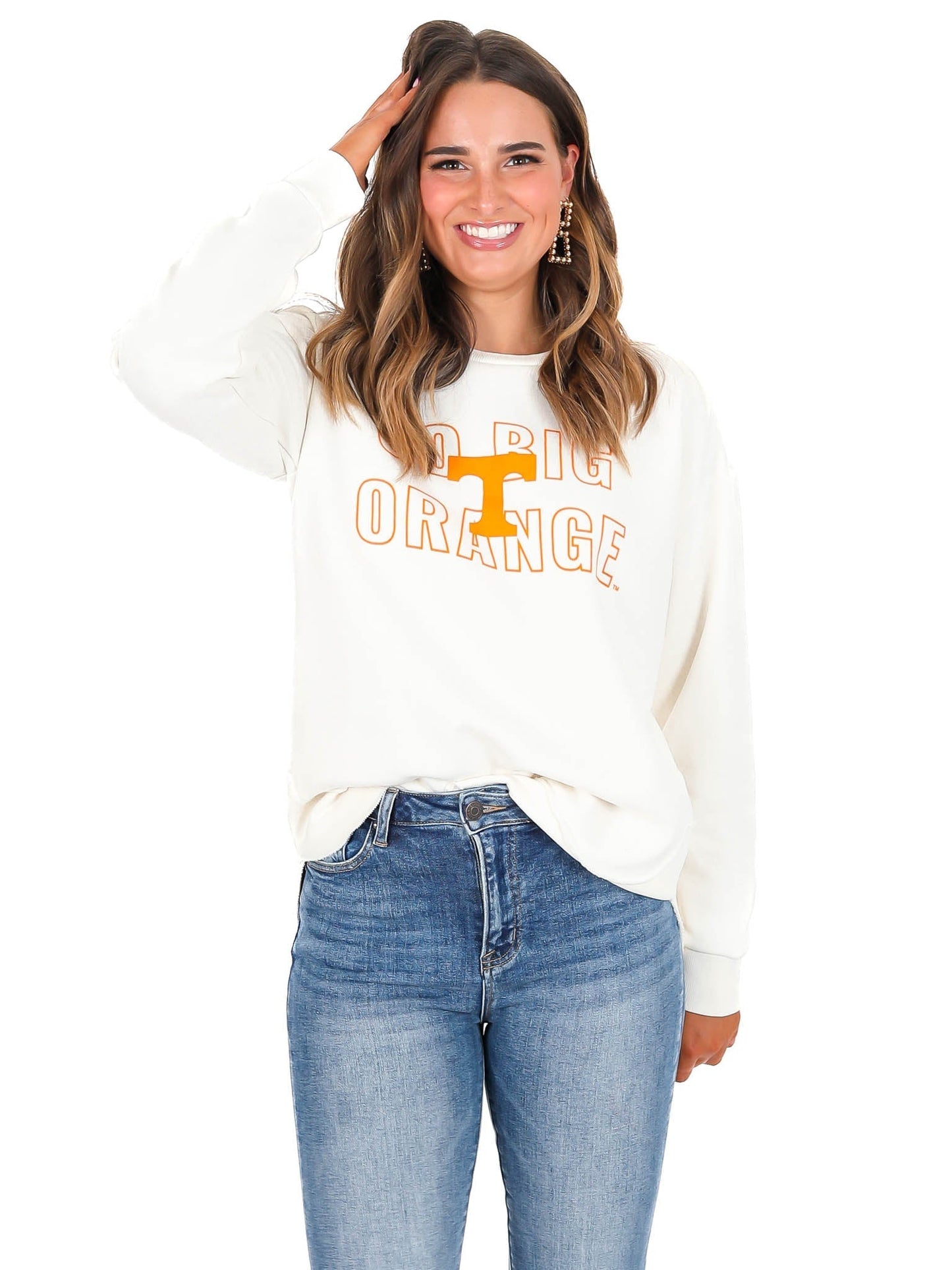 University of Tennessee Outline Poncho Fleece
