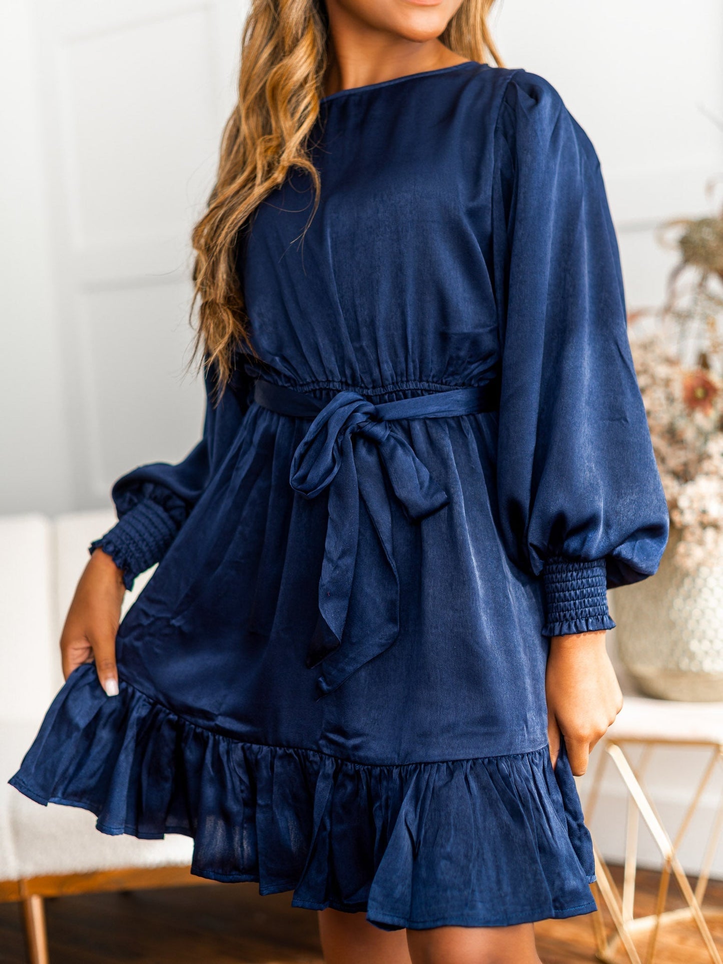 Hope You Remember Satin Dress