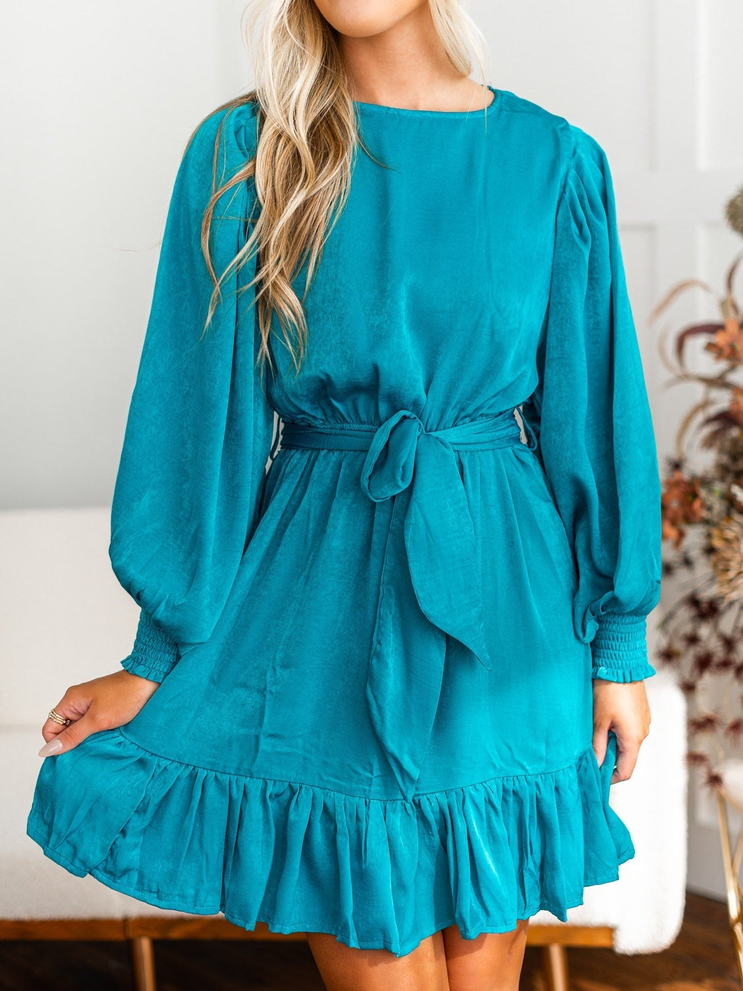 Hope You Remember Satin Dress