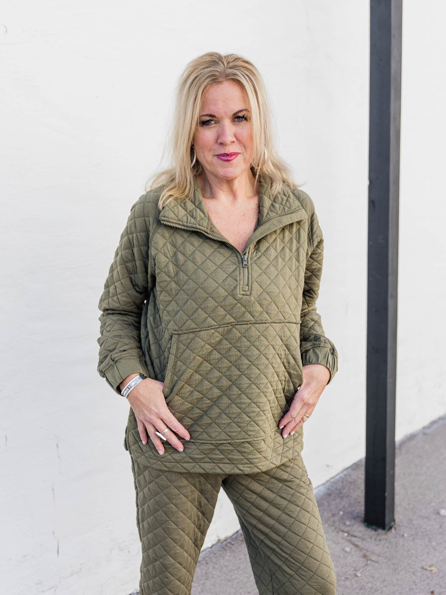 On Second Thought Quilted Two Piece Set