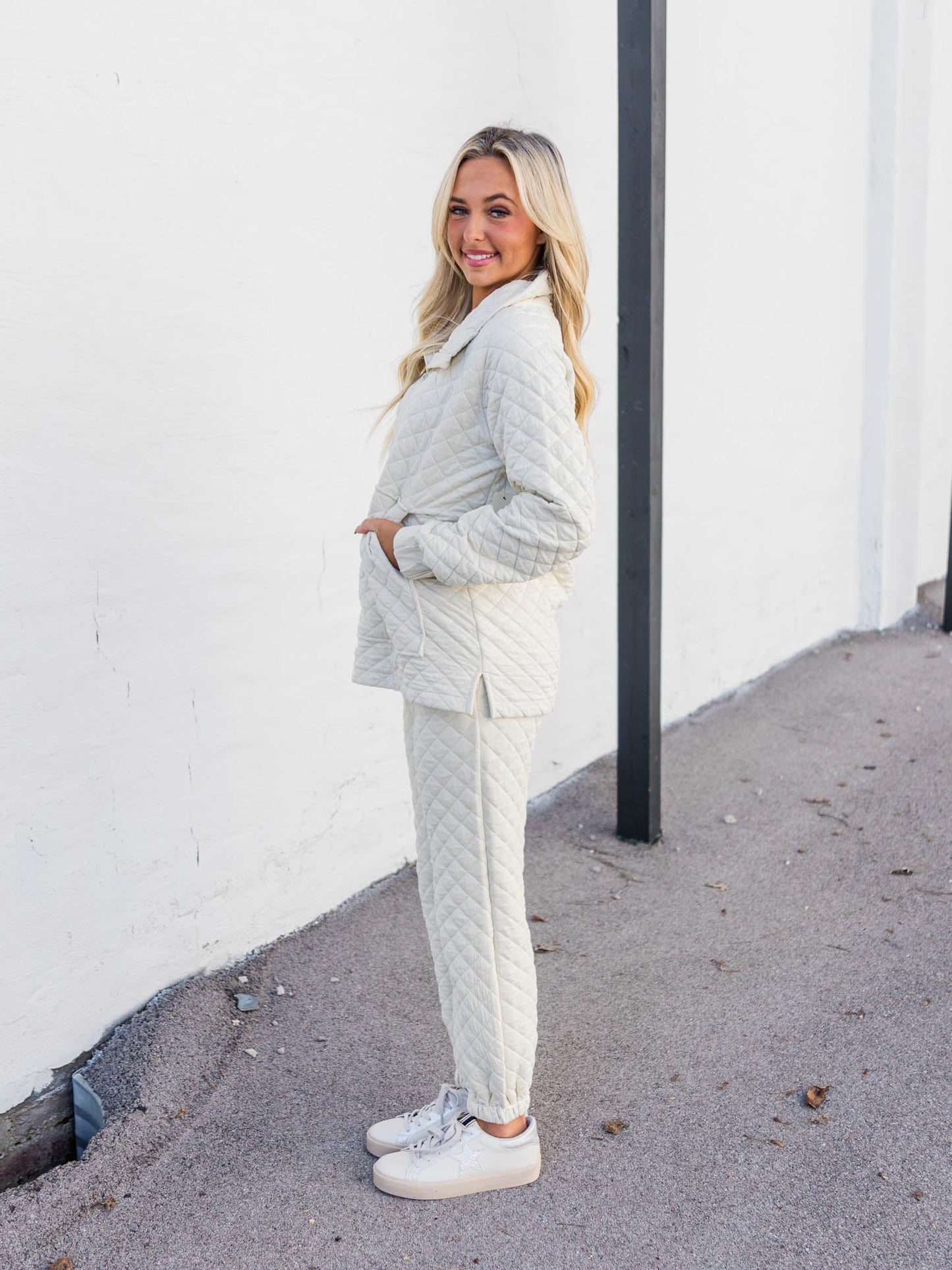 On Second Thought Quilted Two Piece Set