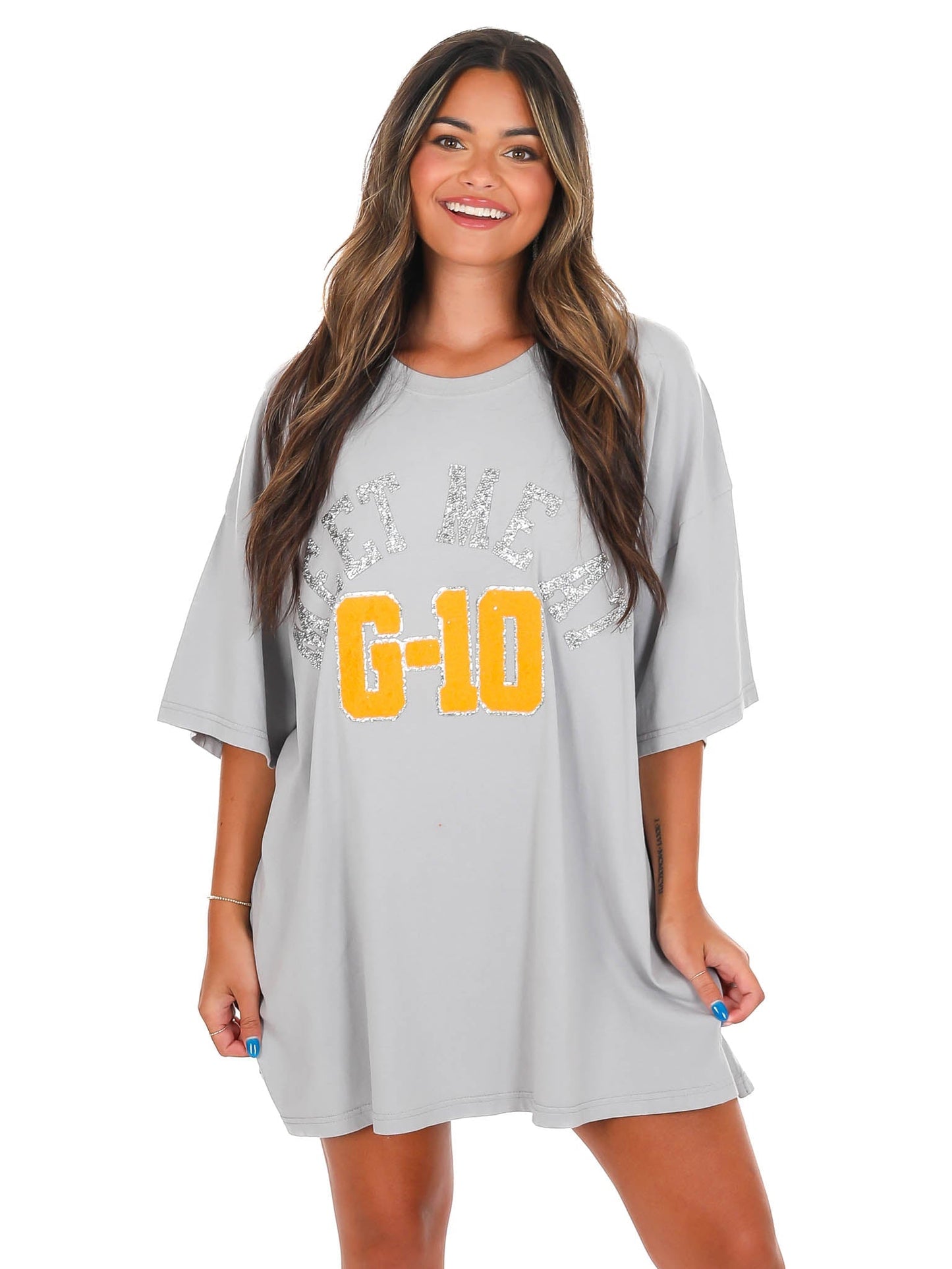 Meet Me at G-10 Oversized Tee