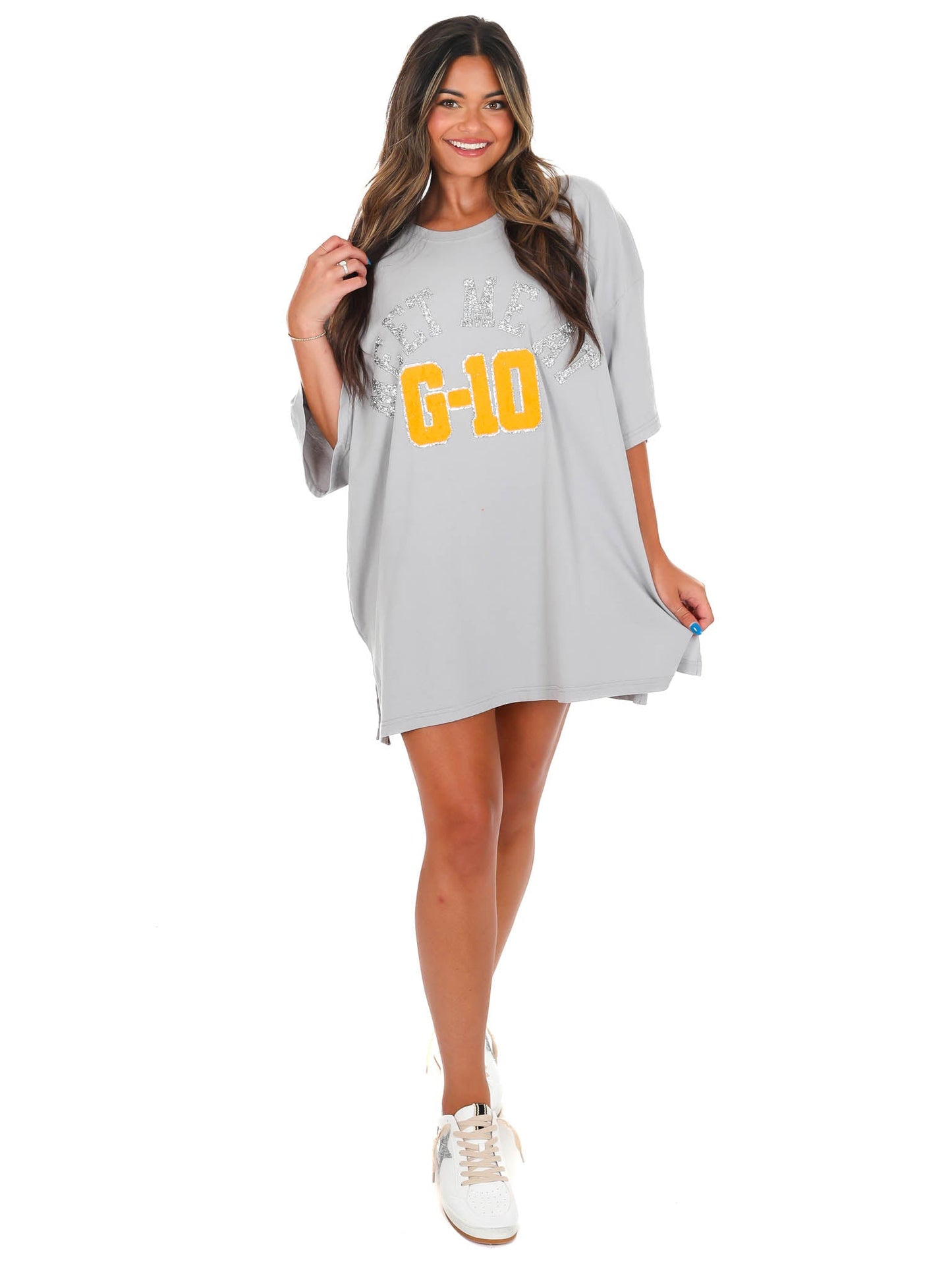 Meet Me at G-10 Oversized Tee