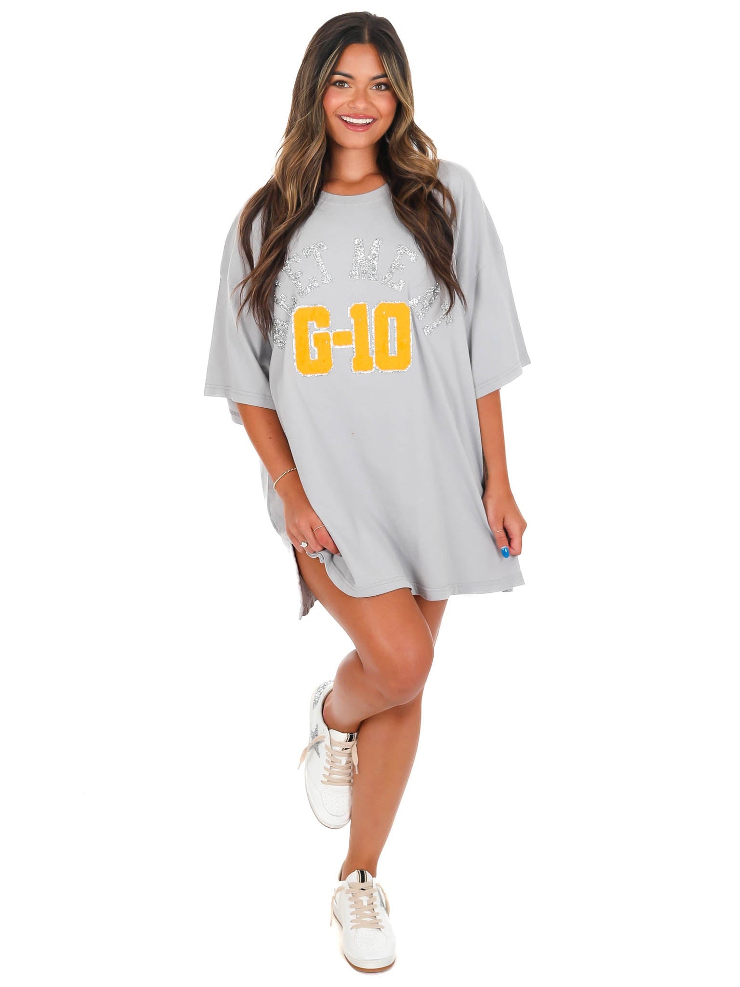 Meet Me at G-10 Oversized Tee