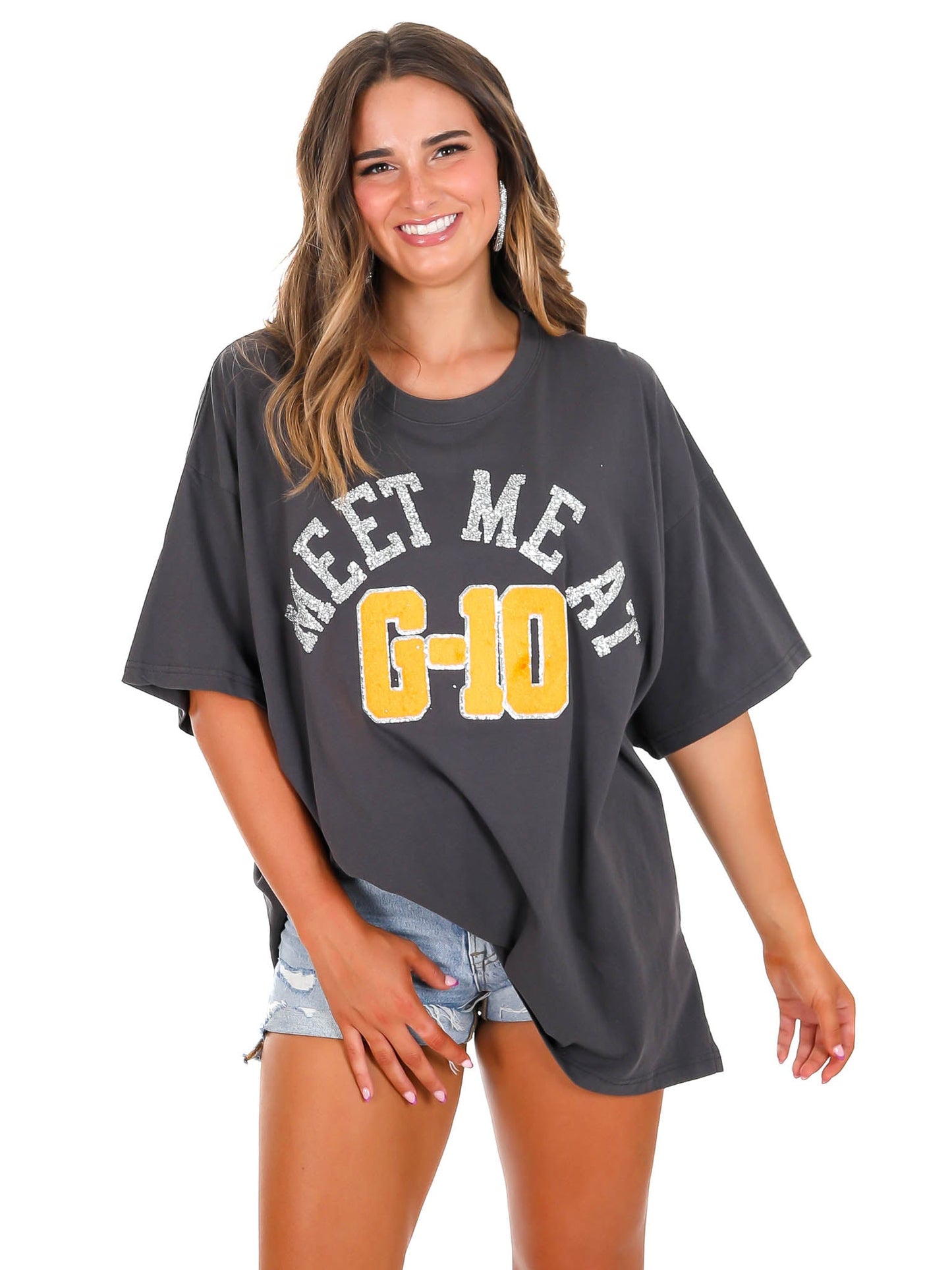 Meet Me at G-10 Oversized Tee