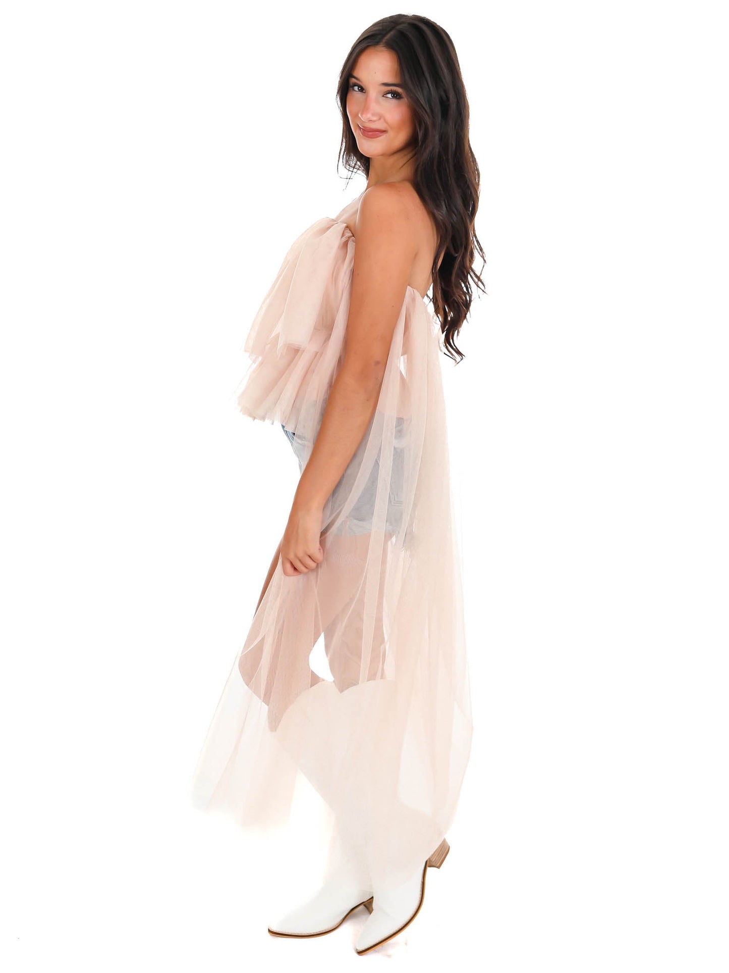 Vision in Tulle Top