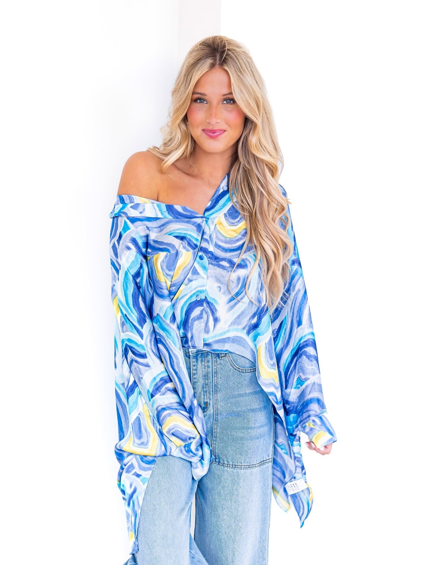 Kiss the Girl Print Top