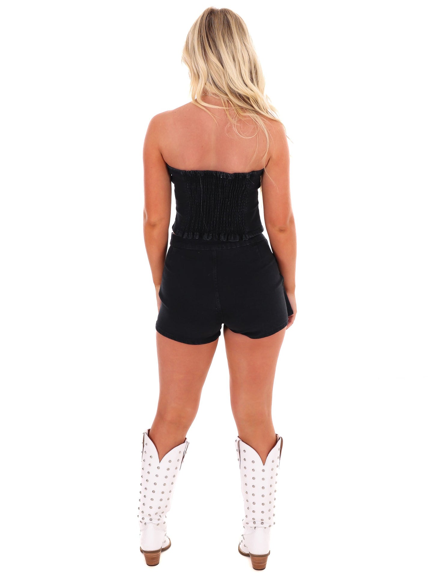 Nashville Nights Denim Two Piece Set