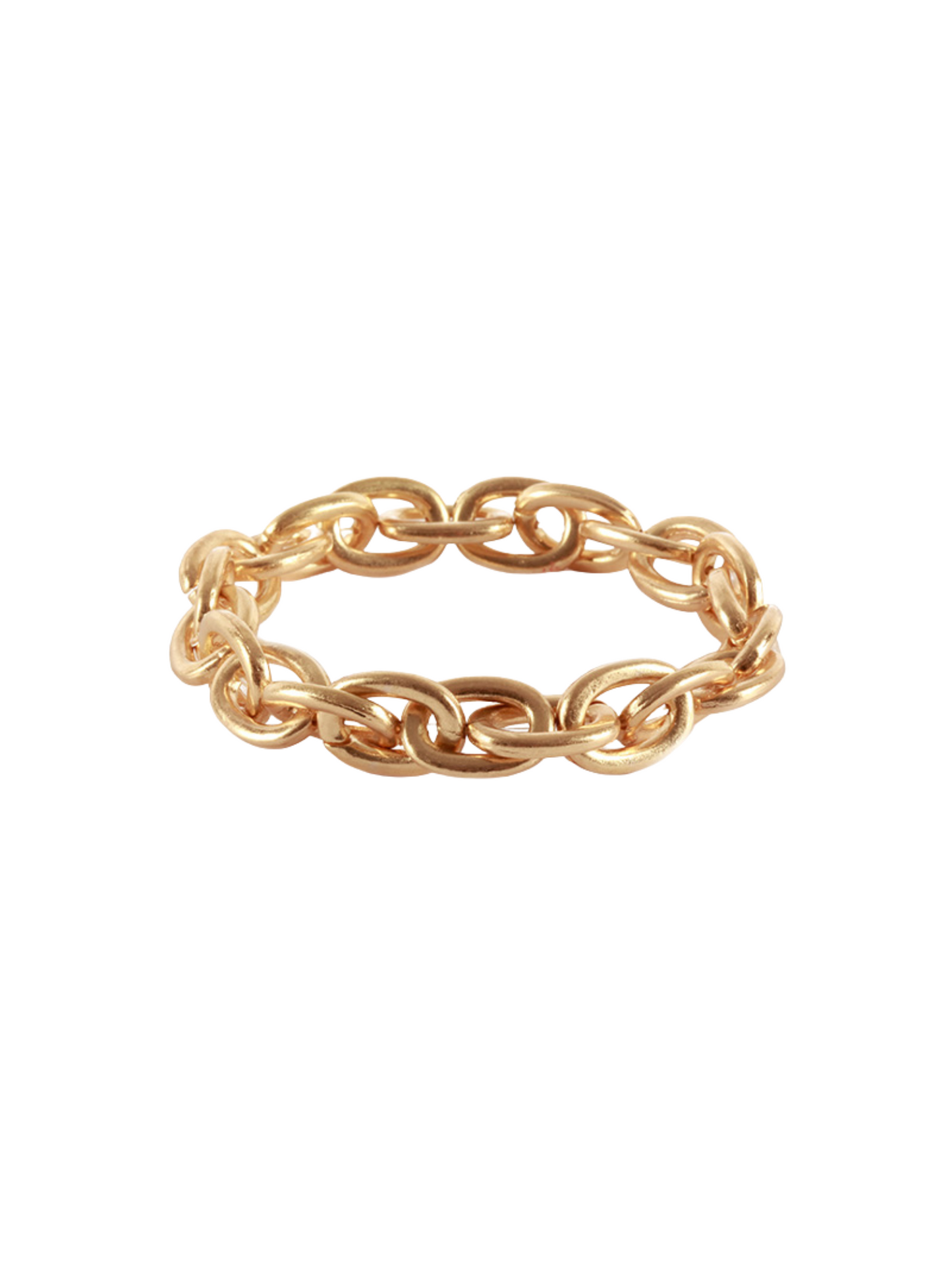 Metal Link Elastic Bracelet