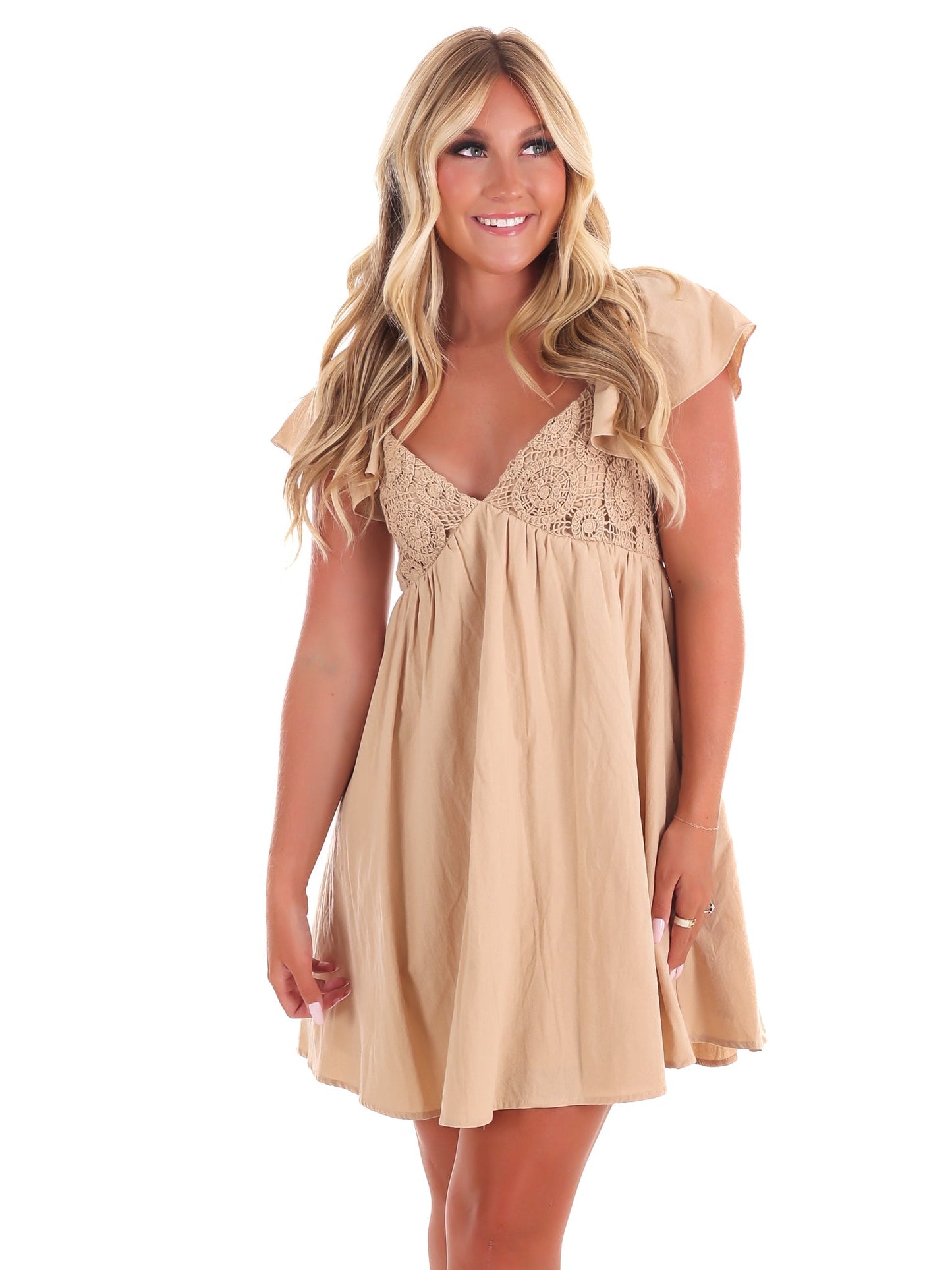 Things Unsaid Crochet Dress
