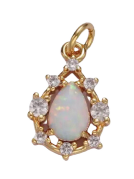 Opal Stone Charm