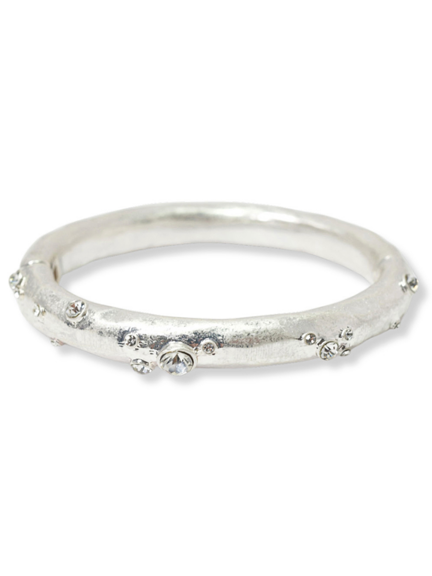 Rhinestone Metal Bangle