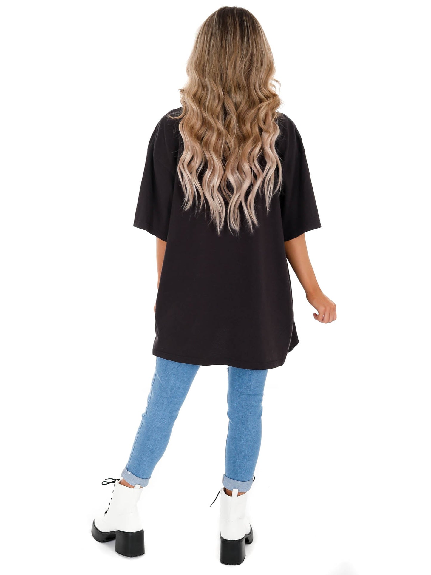 Rolling Stones Norway Sweater Oversized Distressed Tee
