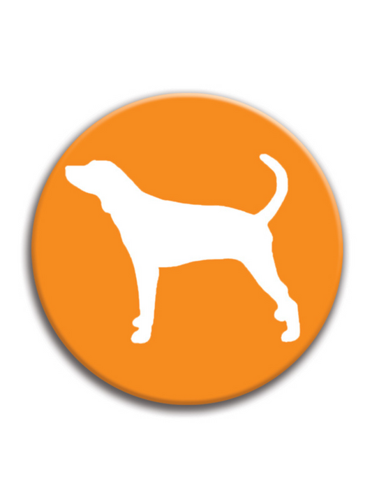 Hounddog 2.25" Gameday Button