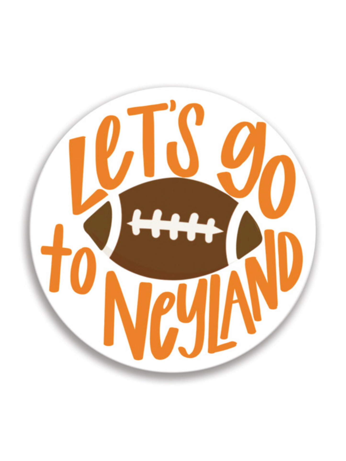 Let's Go to Neyland 3" Button