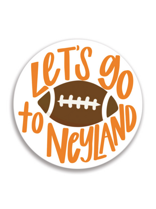 Let's Go to Neyland 3" Button