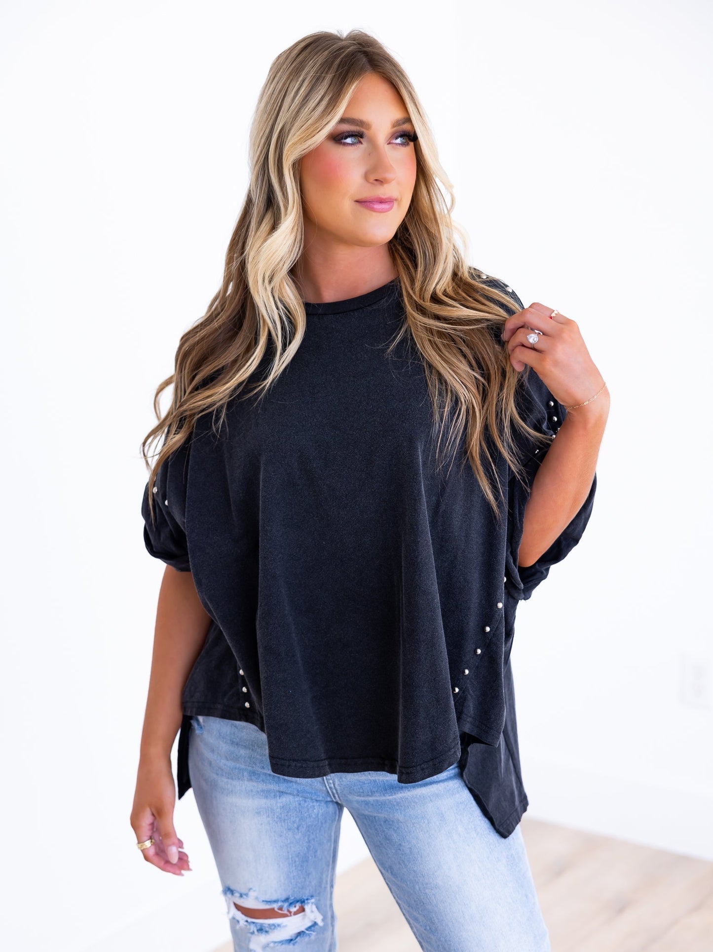 Right Now Studded Top