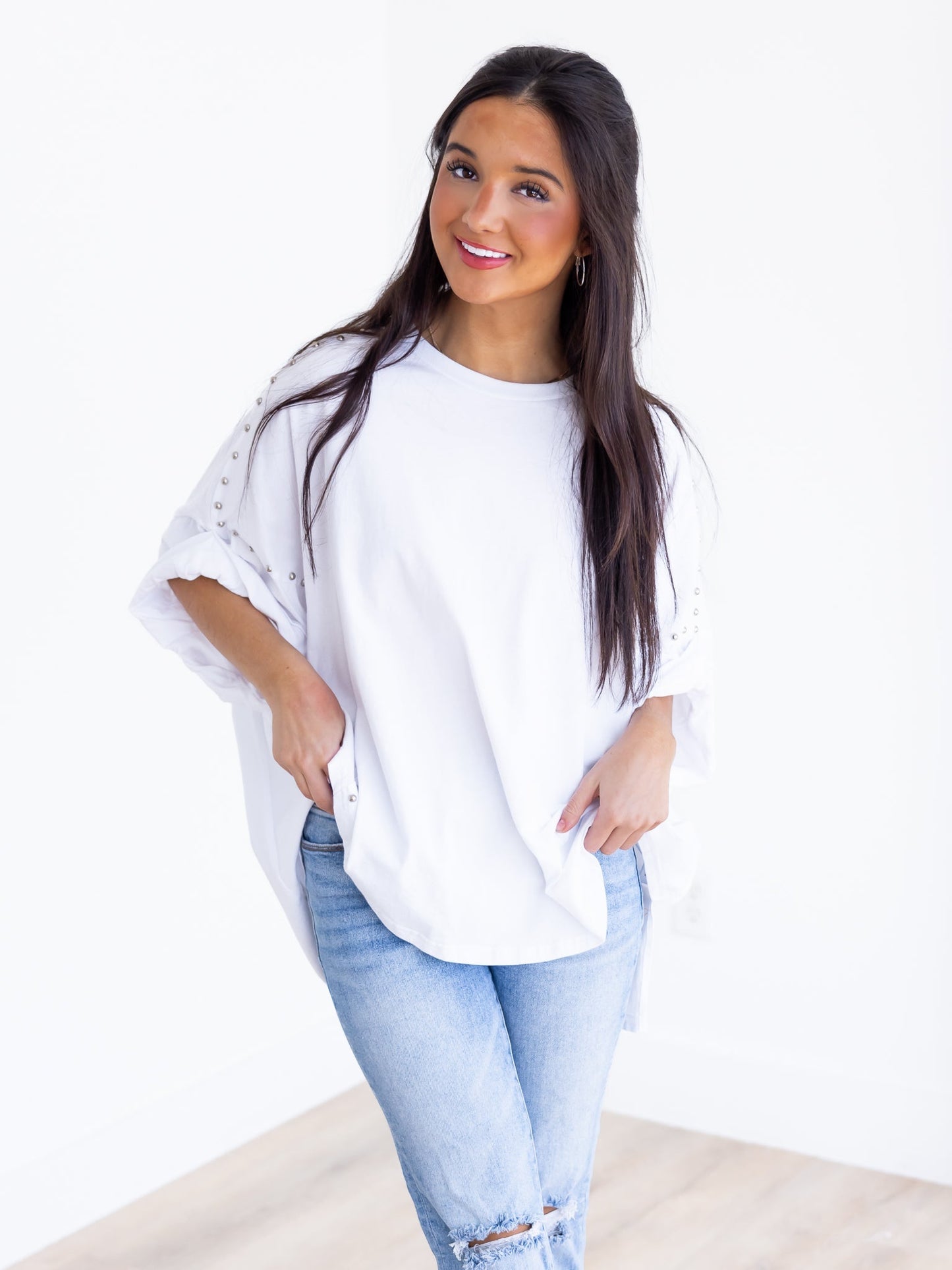 Right Now Studded Top