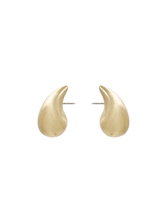 Metal Teardrop Earring