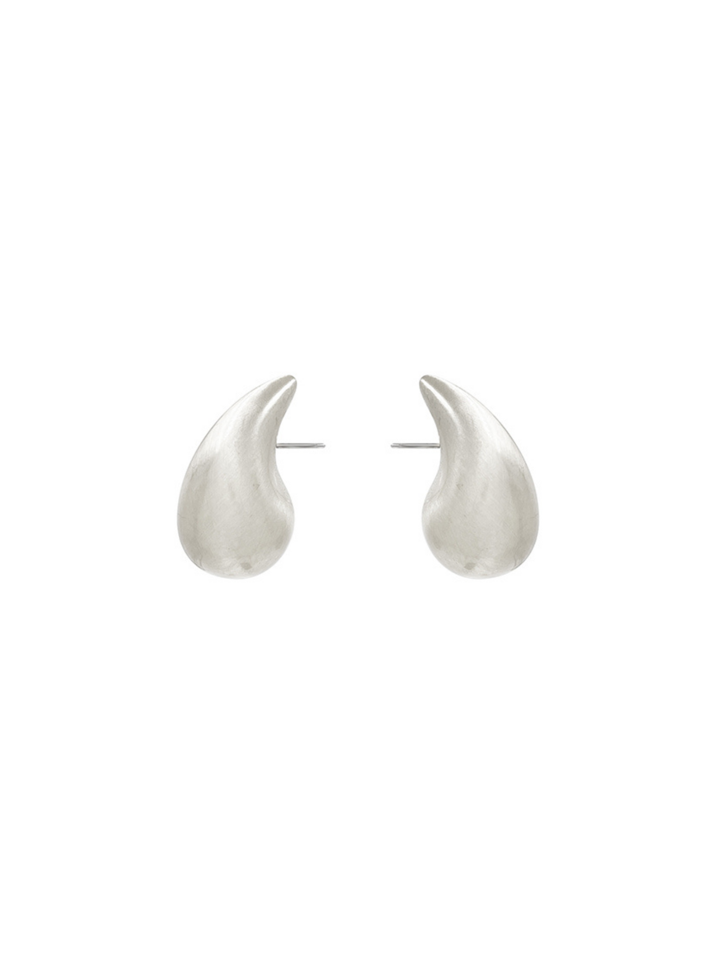 Metal Teardrop Earring