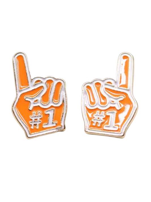 Number 1 Earring