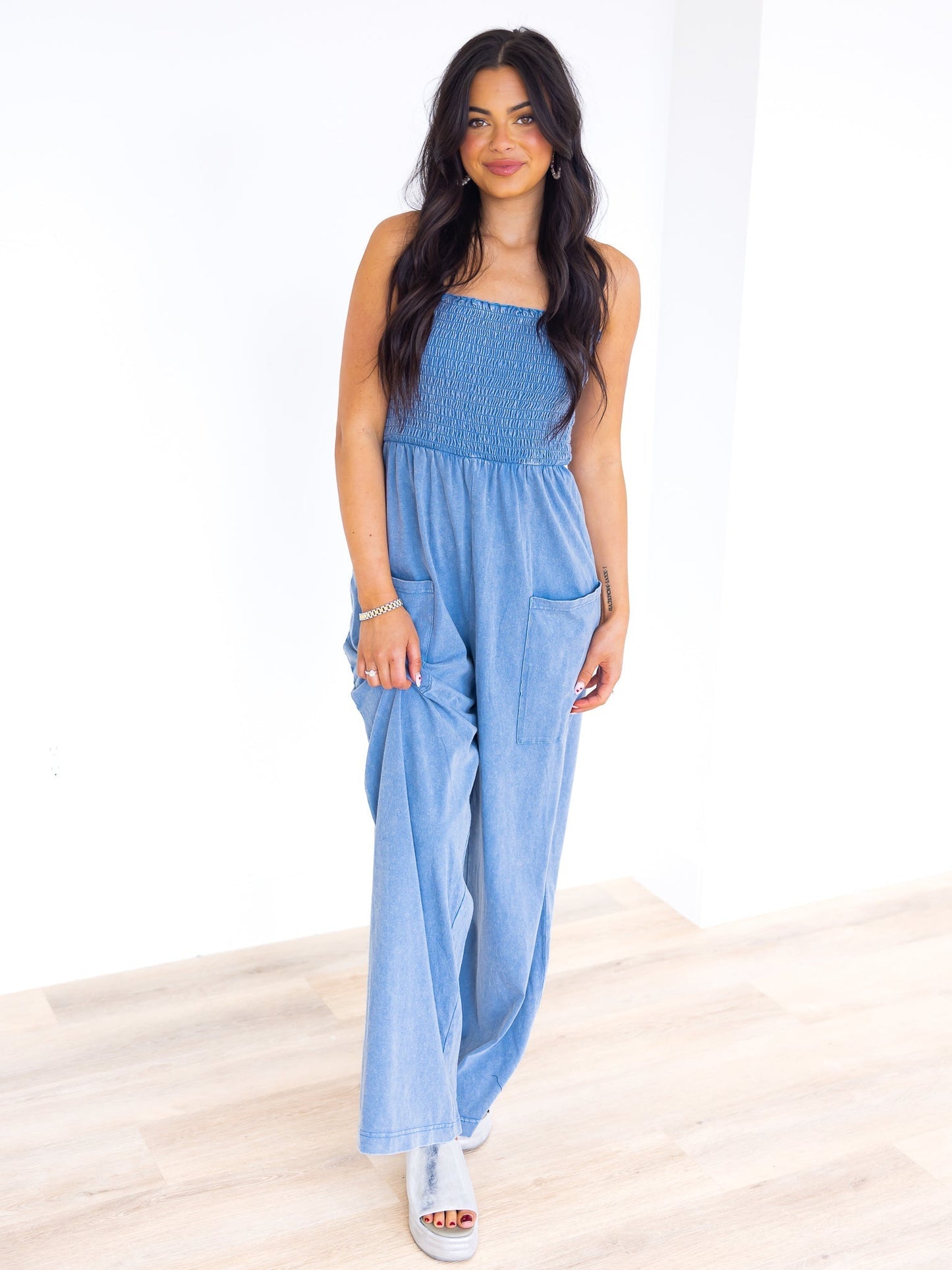 Something That I Want Strapless Jumpsuit