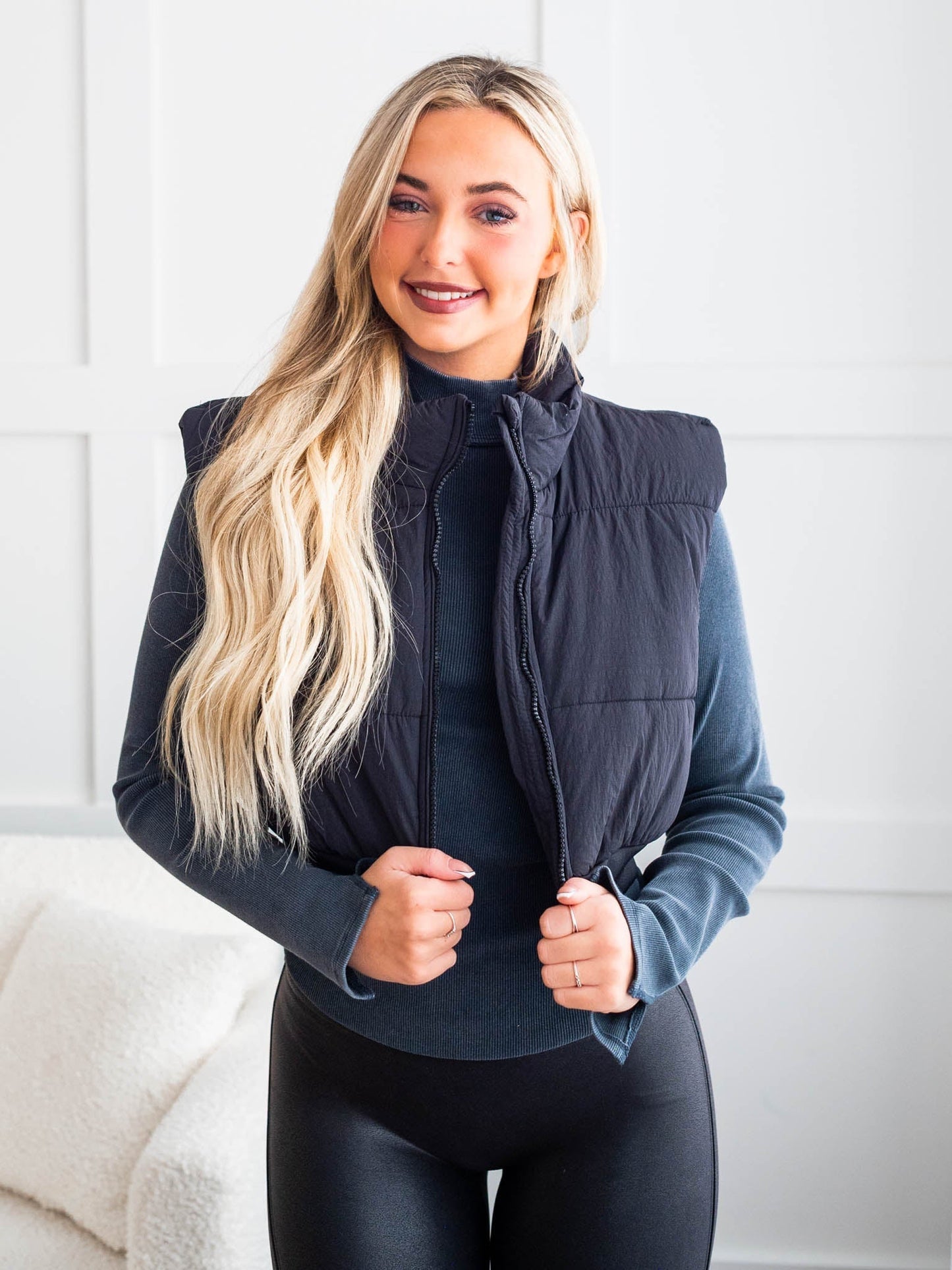 One Last Time Puffer Vest