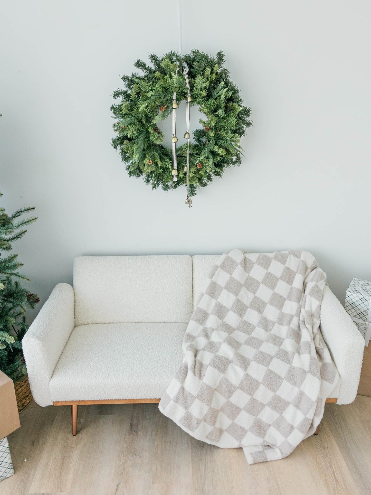 Jumbo Check Plush Blanket