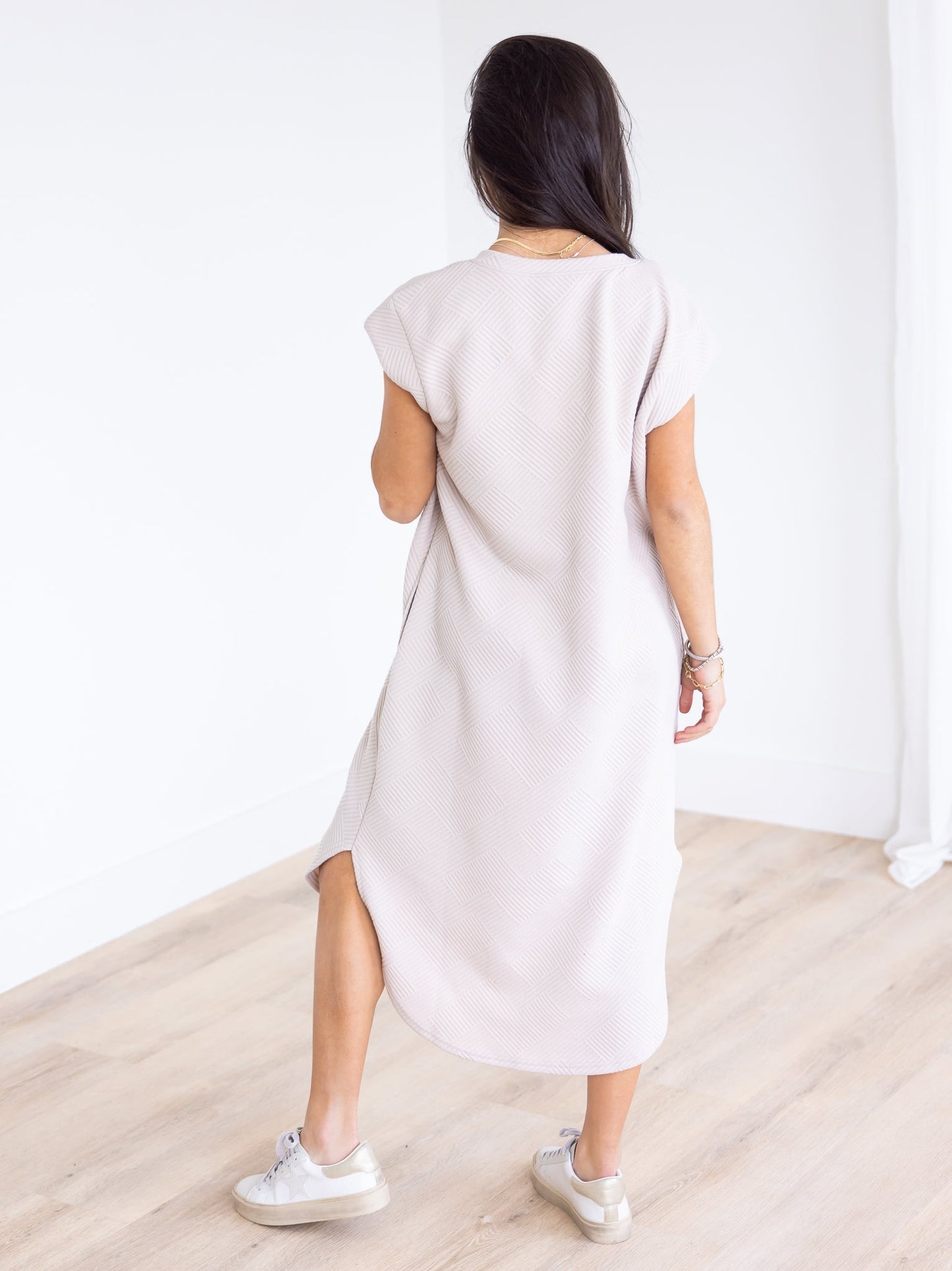 No Caller ID Midi Dress