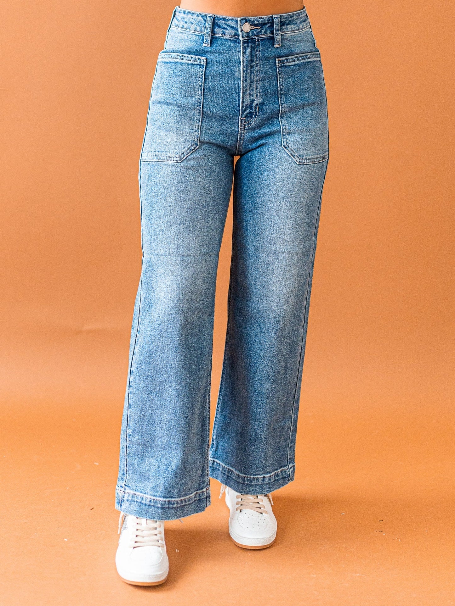 Maybe It's True Denim Utility Jeans