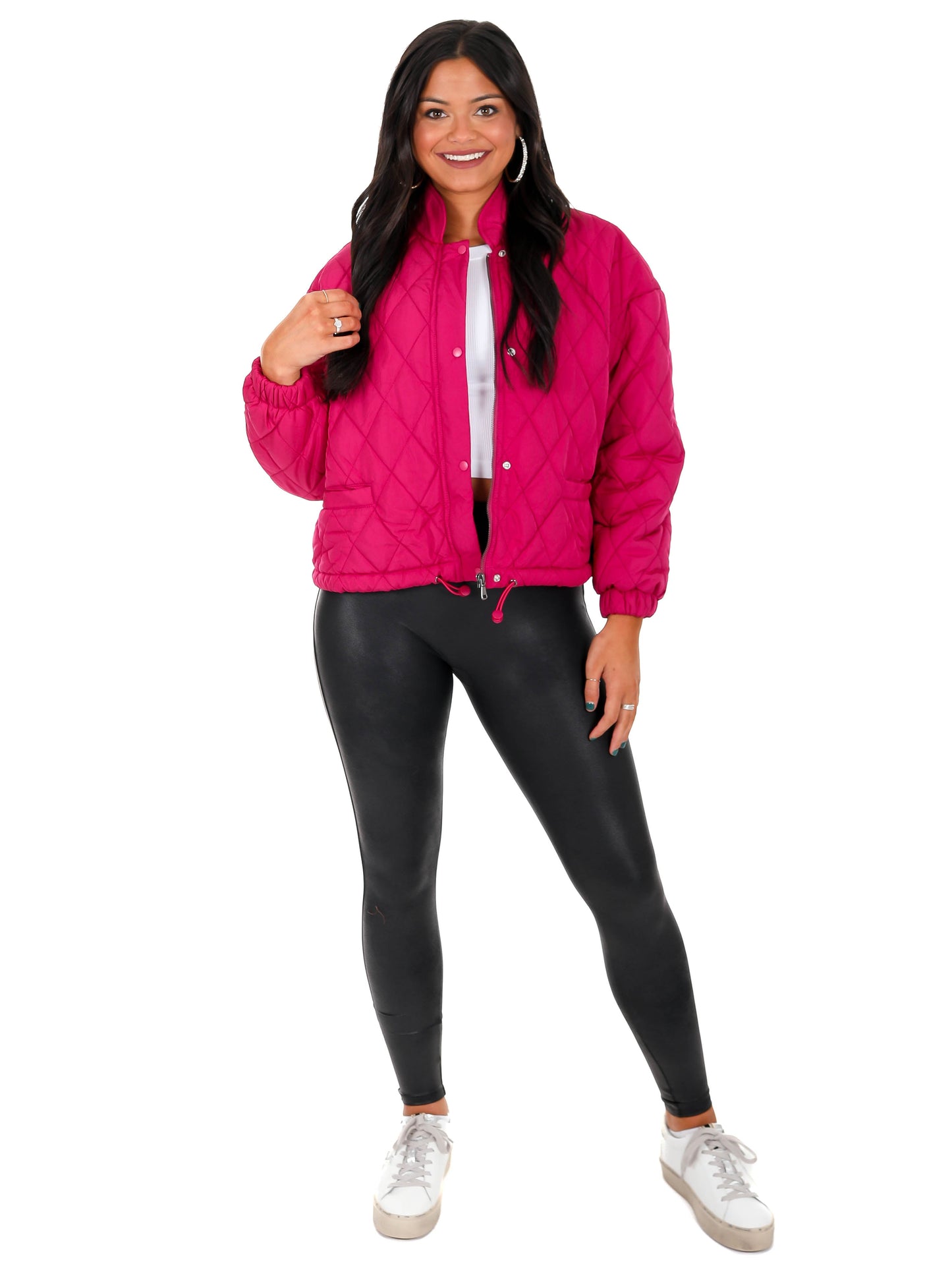 Just That Girl Quilted Jacket