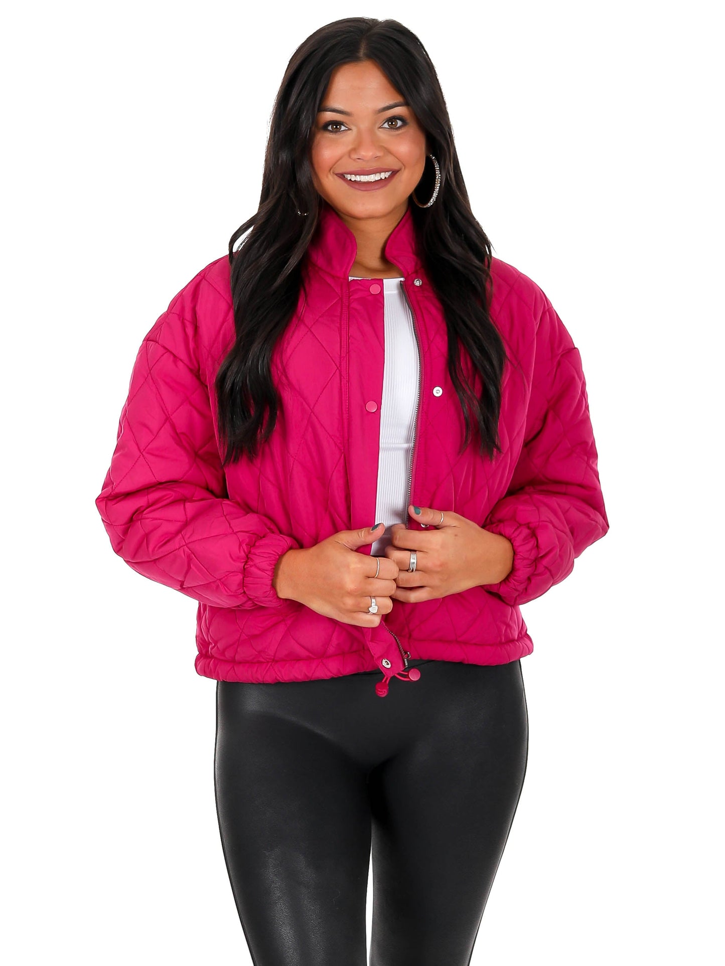 Just That Girl Quilted Jacket